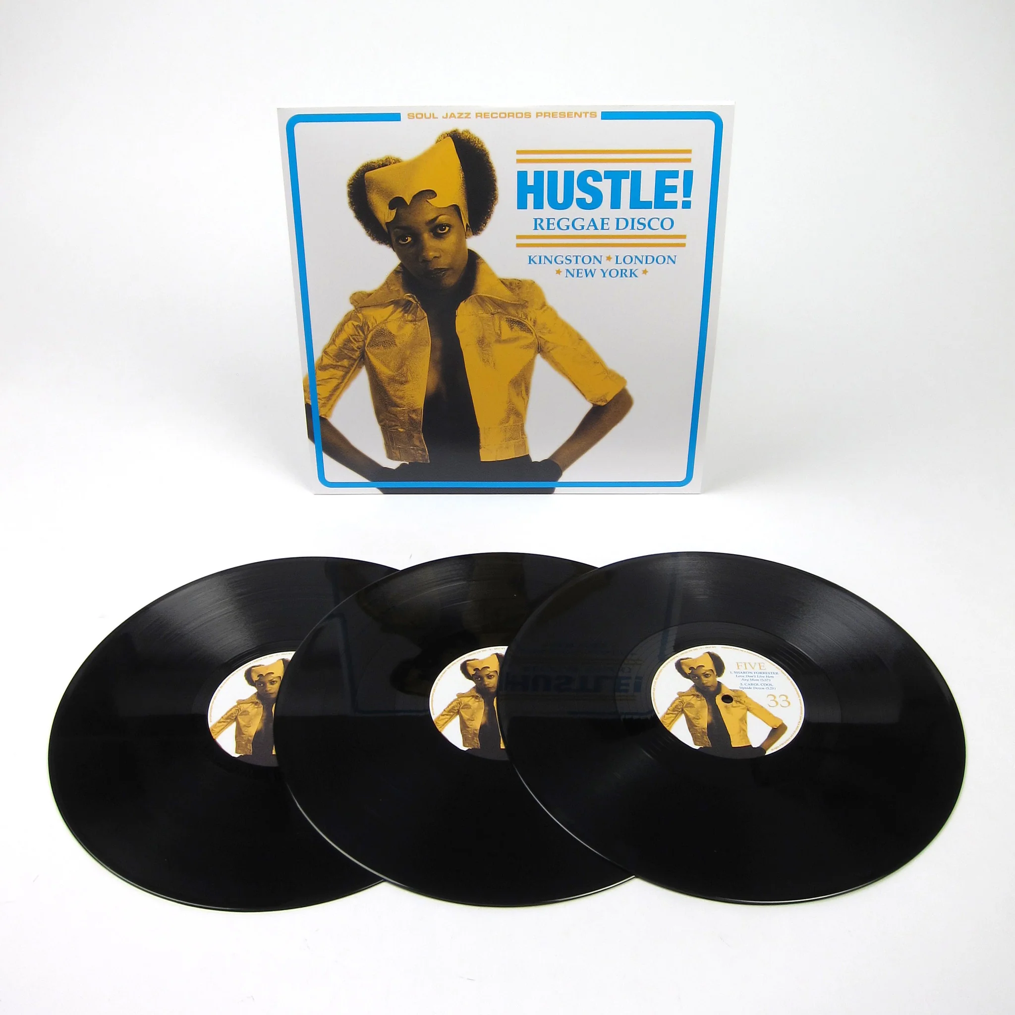 Soul Jazz Records: Hustle! Reggae Disco Vinyl 3LP - Image 2