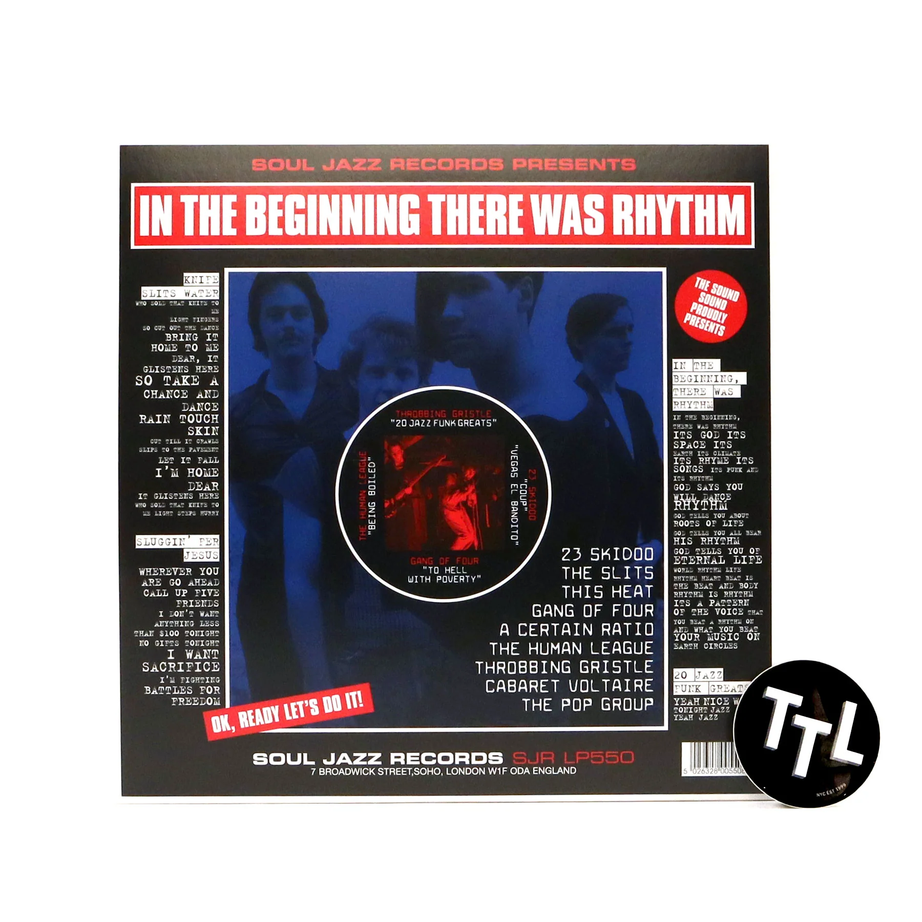 Soul Jazz Records: In The Beginning There Was Rhythm Vinyl 2LP - Image 3