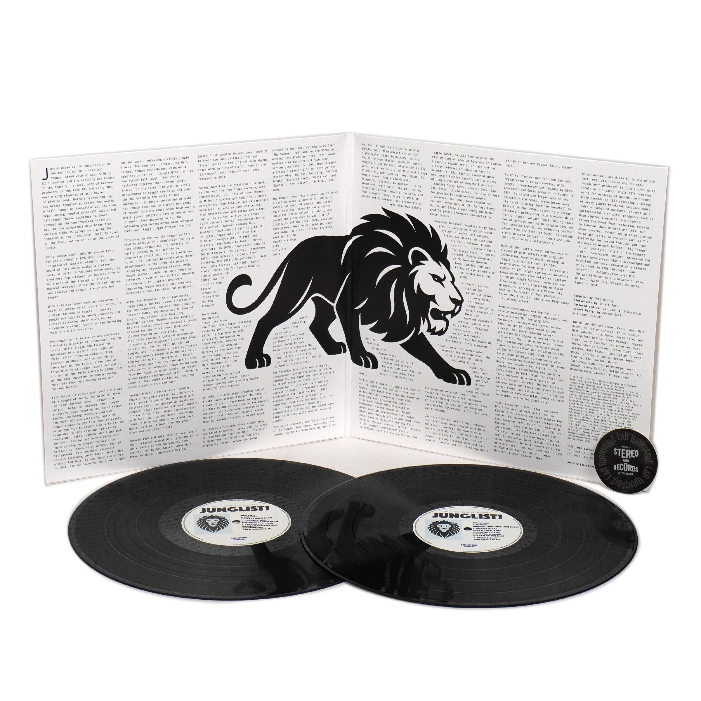 Soul Jazz Records: JUNGLIST! Old Skool Ragga, D&B, Jungle 1993-95 Vinyl 2LP - Image 2