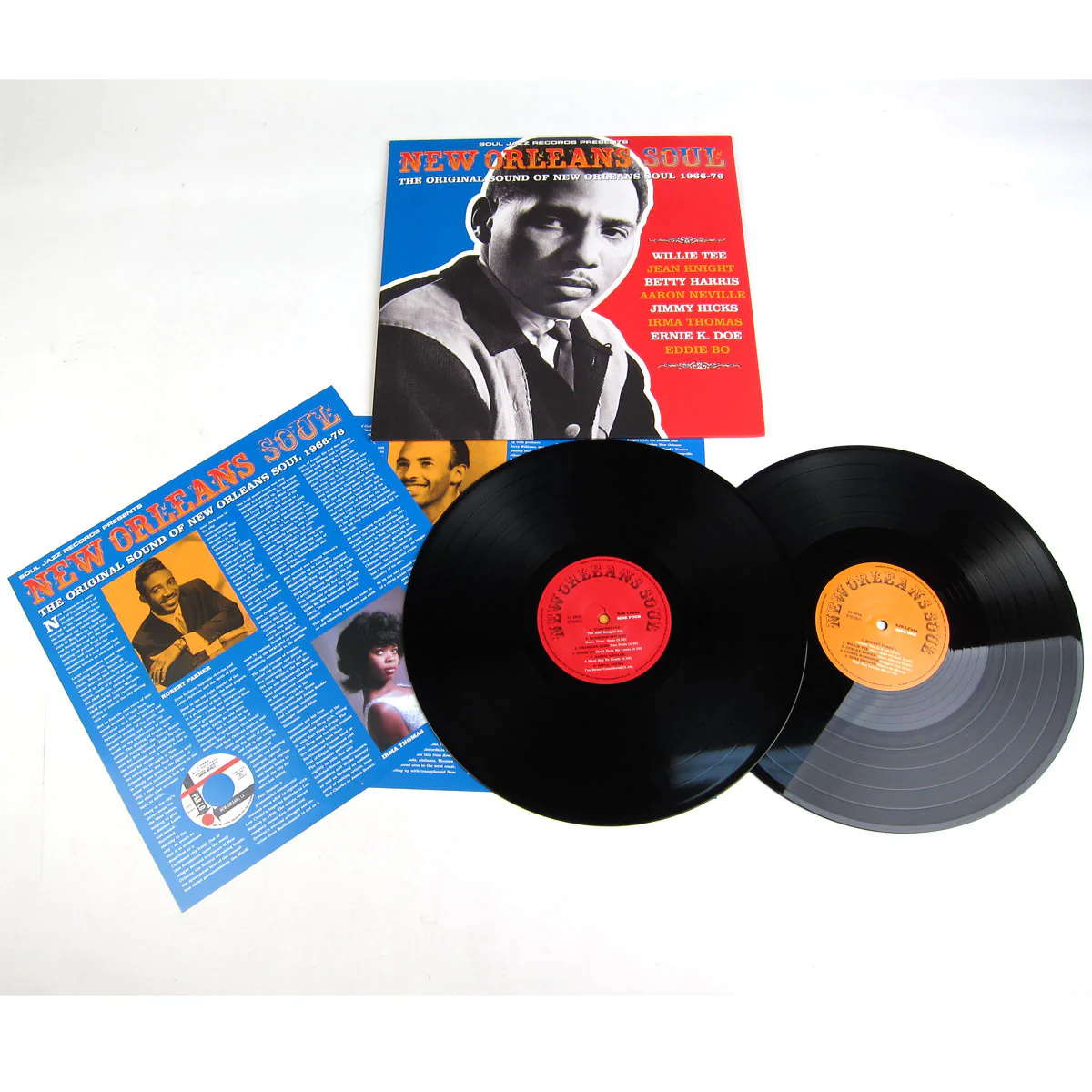 Soul Jazz Records: The Original Sound of New Orleans Soul 1966-76 Vinyl 2LP - Image 2