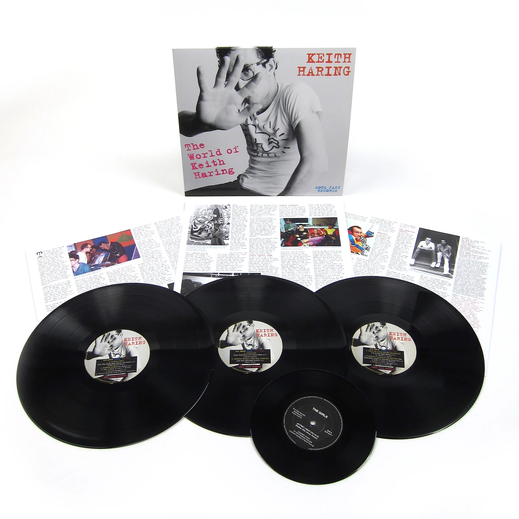 Soul Jazz Records: The World of Keith Haring Vinyl 3LP+7" - Image 2