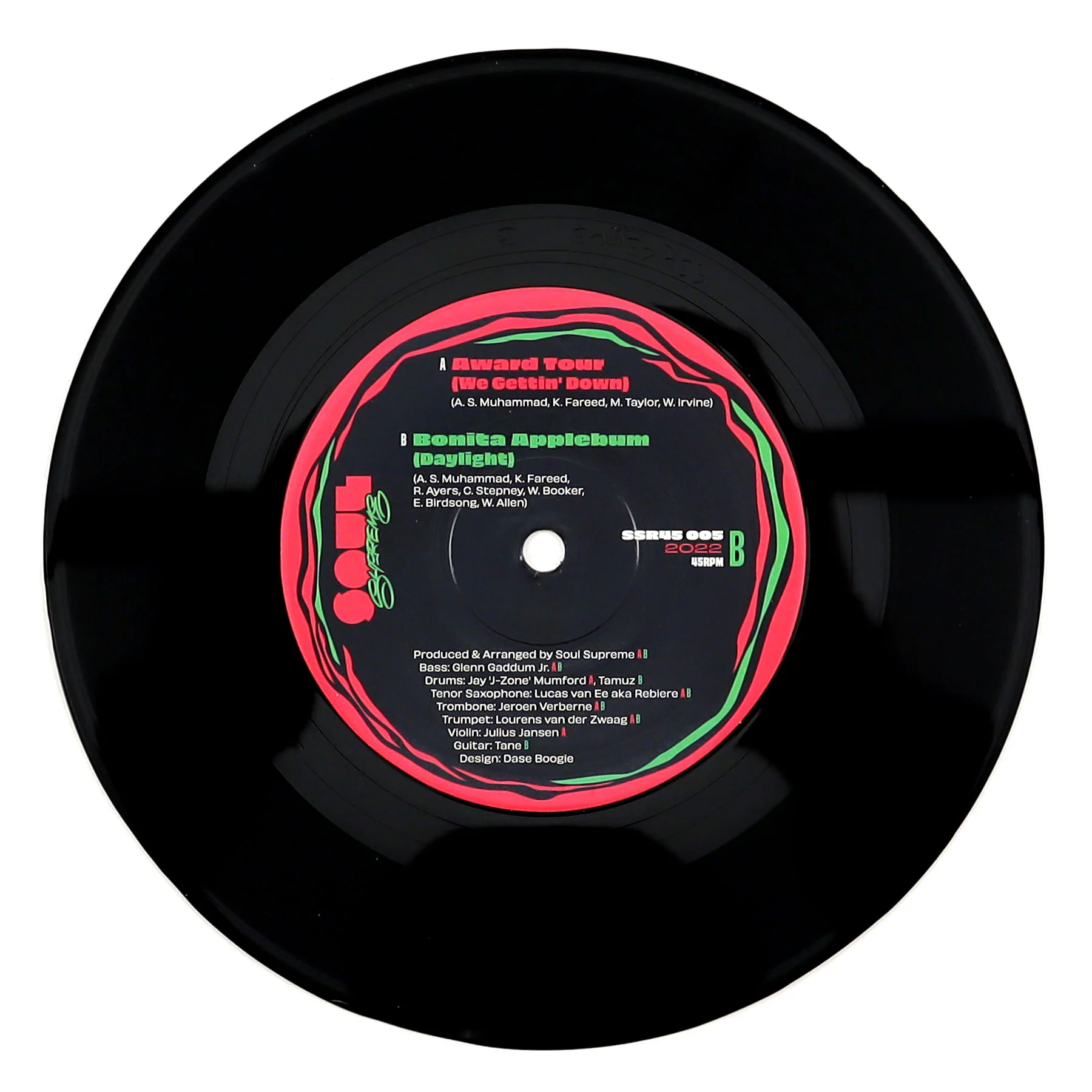 Soul Supreme: Award Tour / Bonita Applebum Vinyl 7" - Image 3