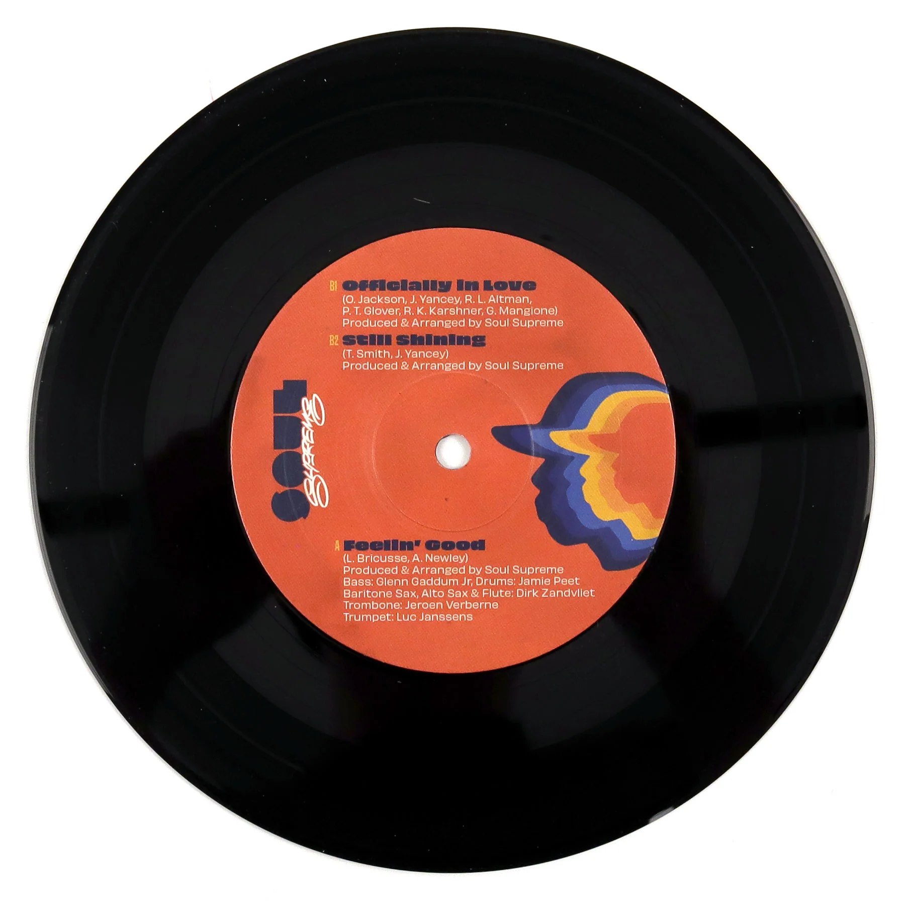 Soul Supreme: Feelin' Good / Officially In Love / Still Shining Vinyl 7" - Image 2