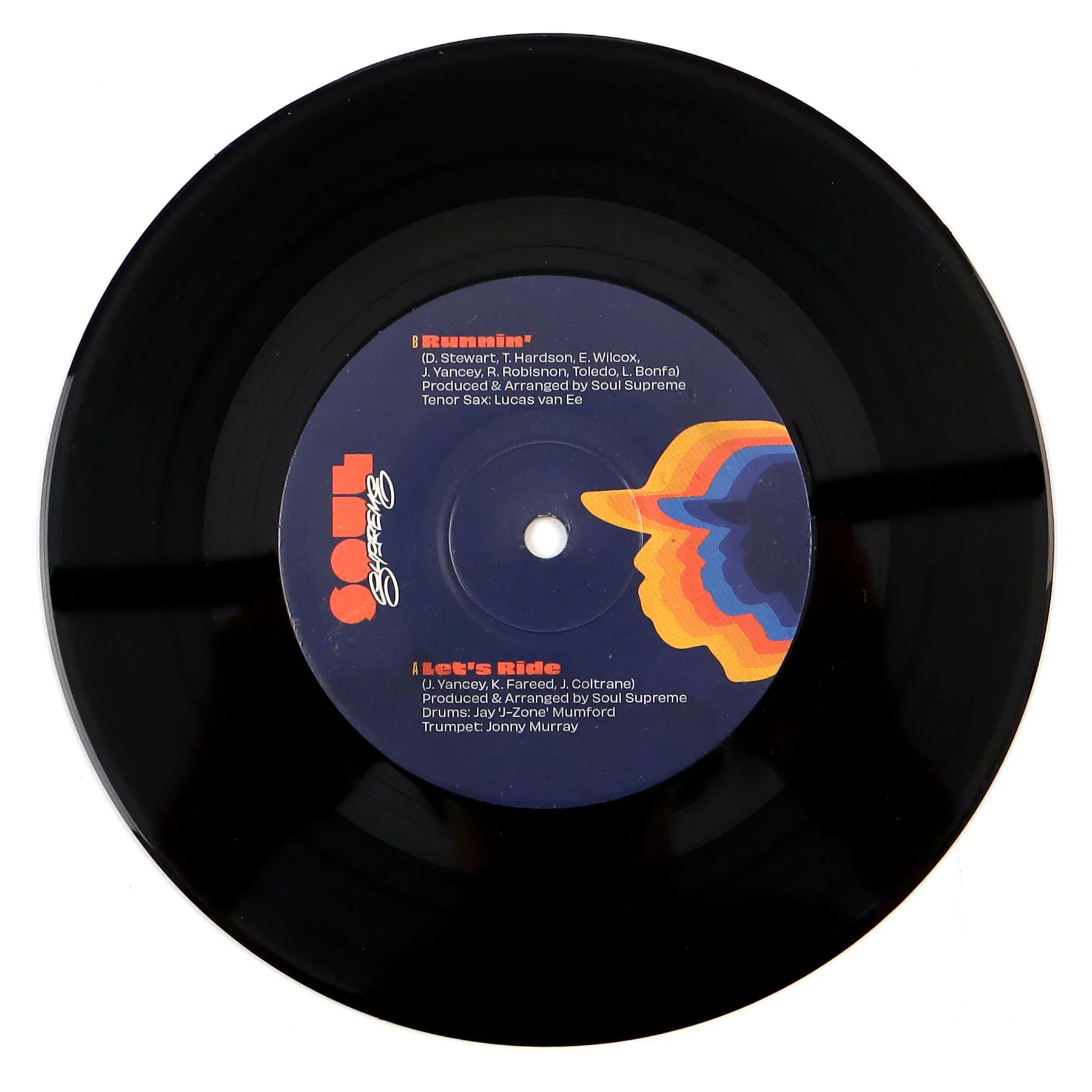 Soul Supreme: Let's Ride / Runnin' Vinyl 7" - Image 2