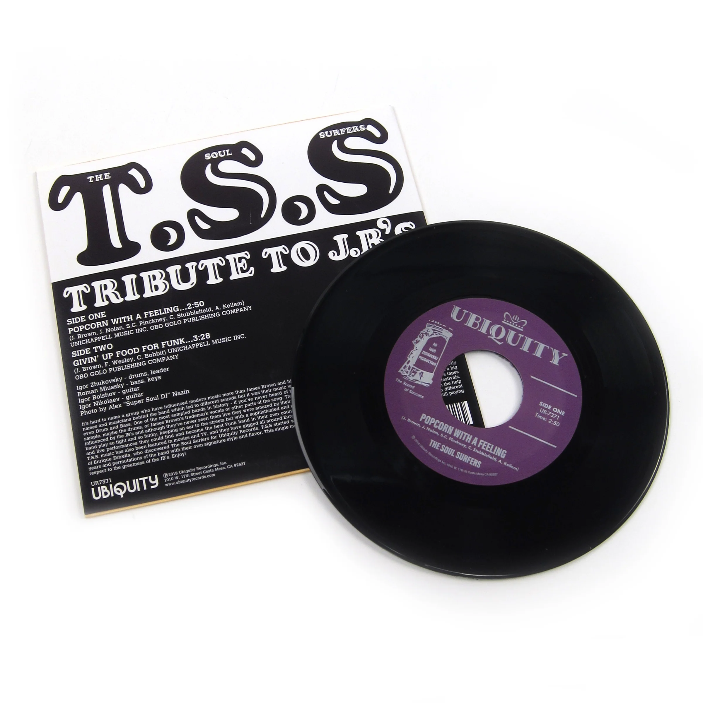 Soul Surfers: Tribute To J.B.'s Vinyl 7" - Image 2