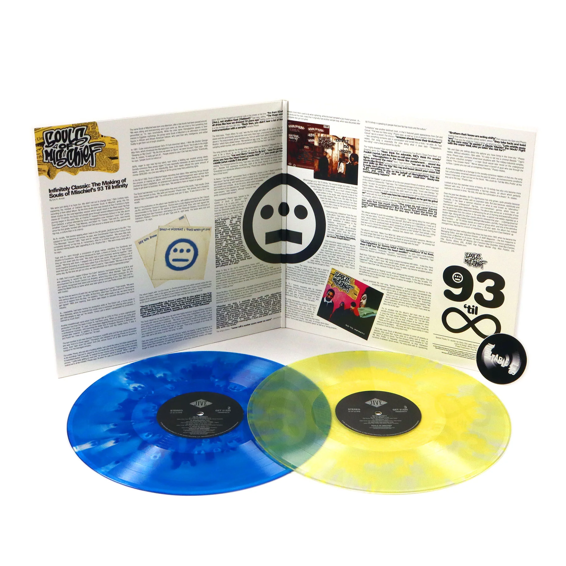 Souls Of Mischief: 93 'Til Infinity (Colored Vinyl) Vinyl 2LP - LIMIT 1 PER CUSTOMER - Image 2