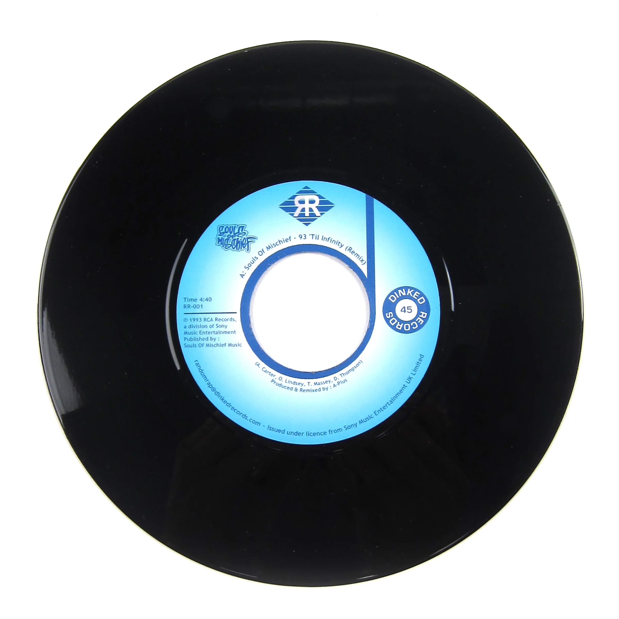 Souls Of Mischief: 93' Til Infinity (Remix) Vinyl 7"