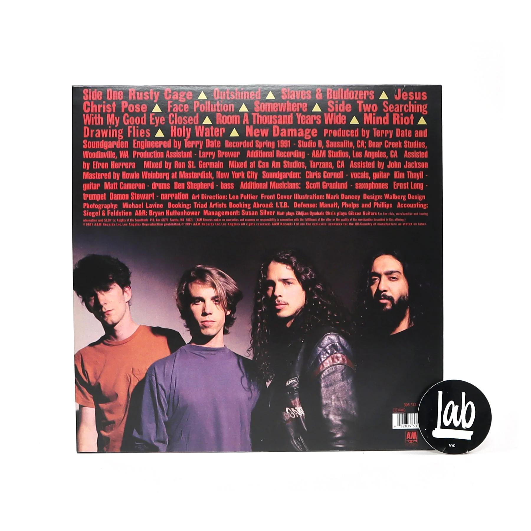 Soundgarden: Badmotorfinger (Import) Vinyl LP - Image 2