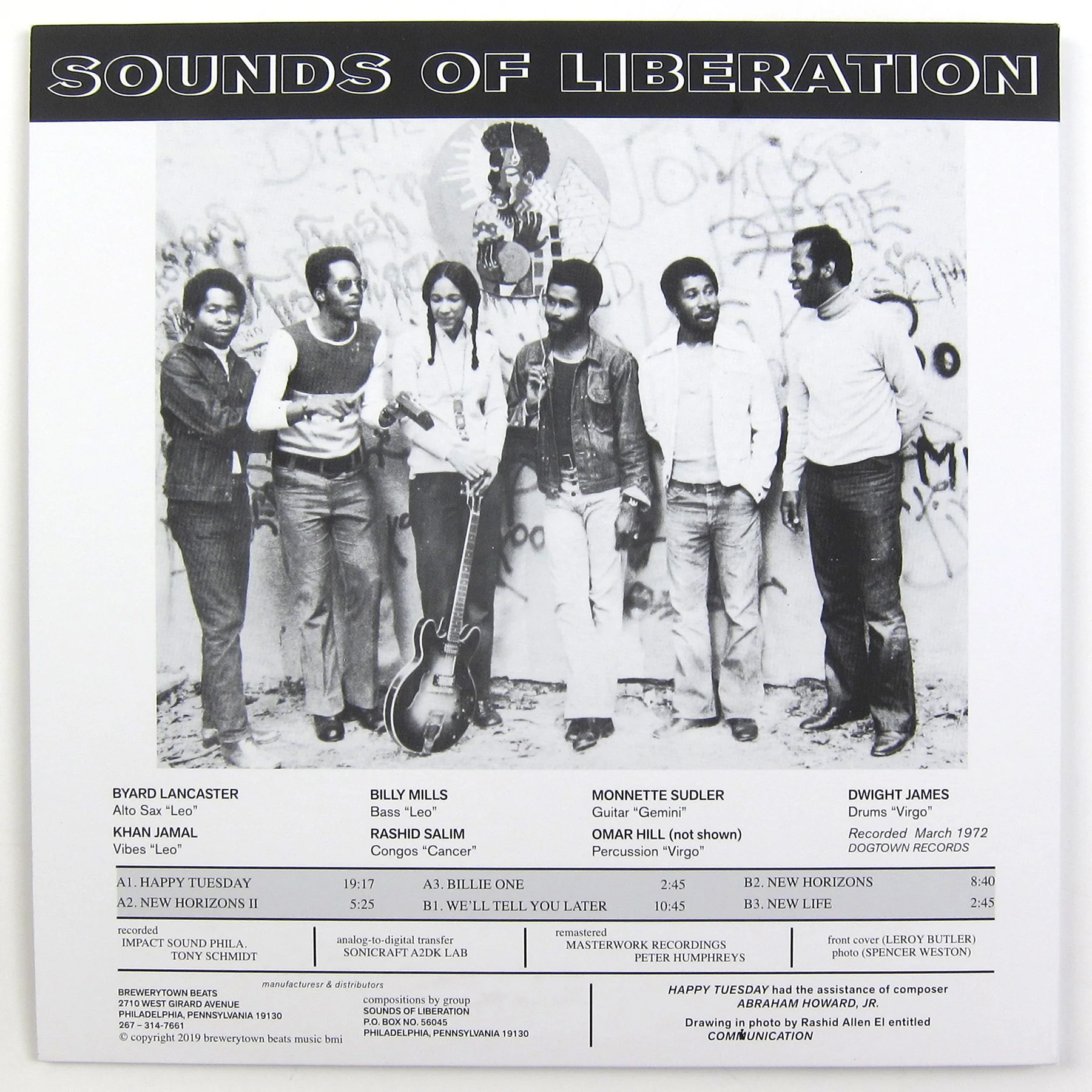 Sounds of Liberation: Self-Titled (New Horizons) Vinyl LP - Image 3
