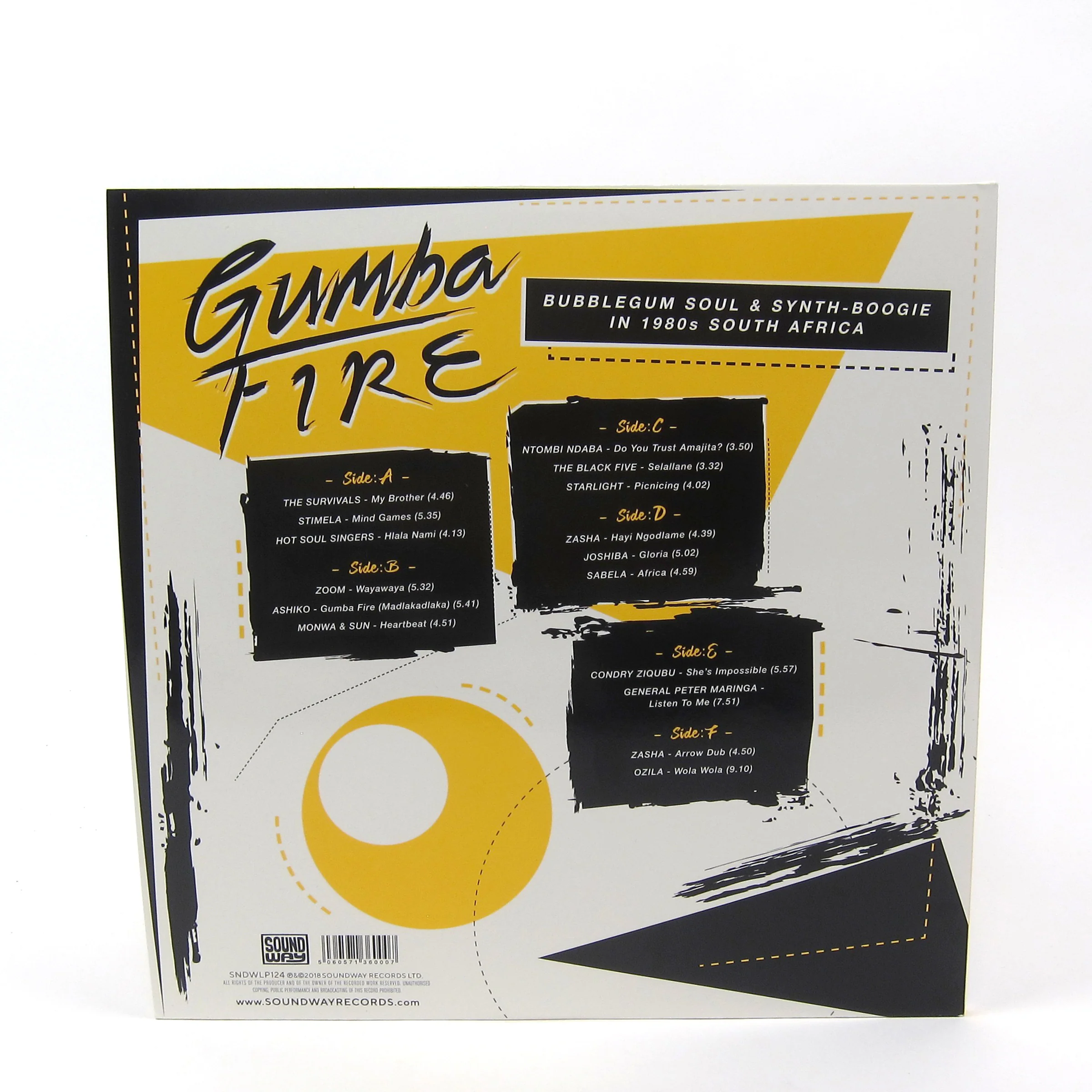 Soundway: Gumba Fire - Bubblegum Soul & Synth-Boogie in 1980s South Africa Vinyl 3LP - Image 2