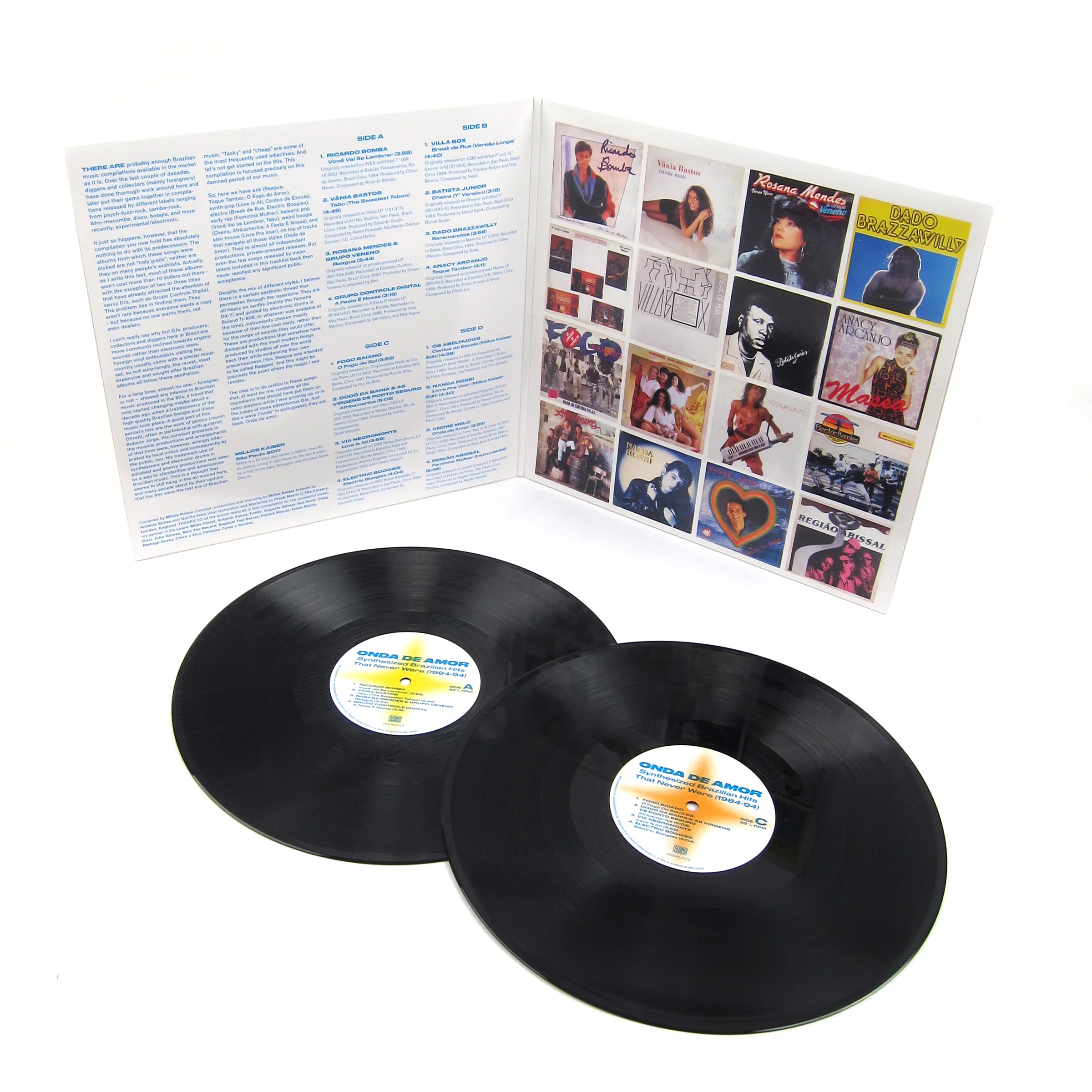 Soundway: Onda De Amor - Synthesized Brazilian Hits That Never Were (1984-94) Vinyl 2LP - Image 2