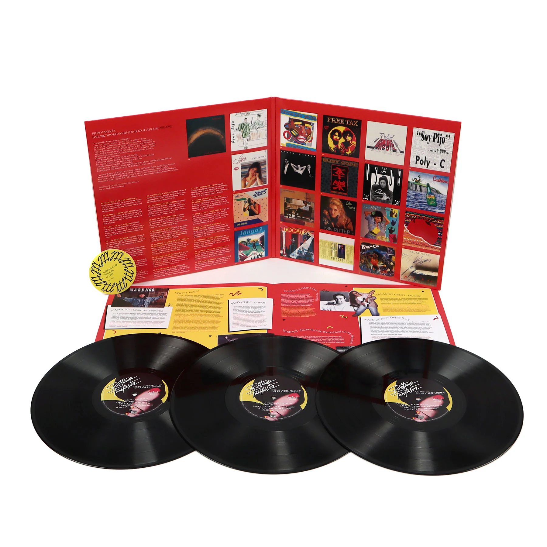 Soundway: Ritmo Fantasia - Balearic Spanish Synth-Pop, Boogie & House 1982-92 Vinyl 3LP - Image 2