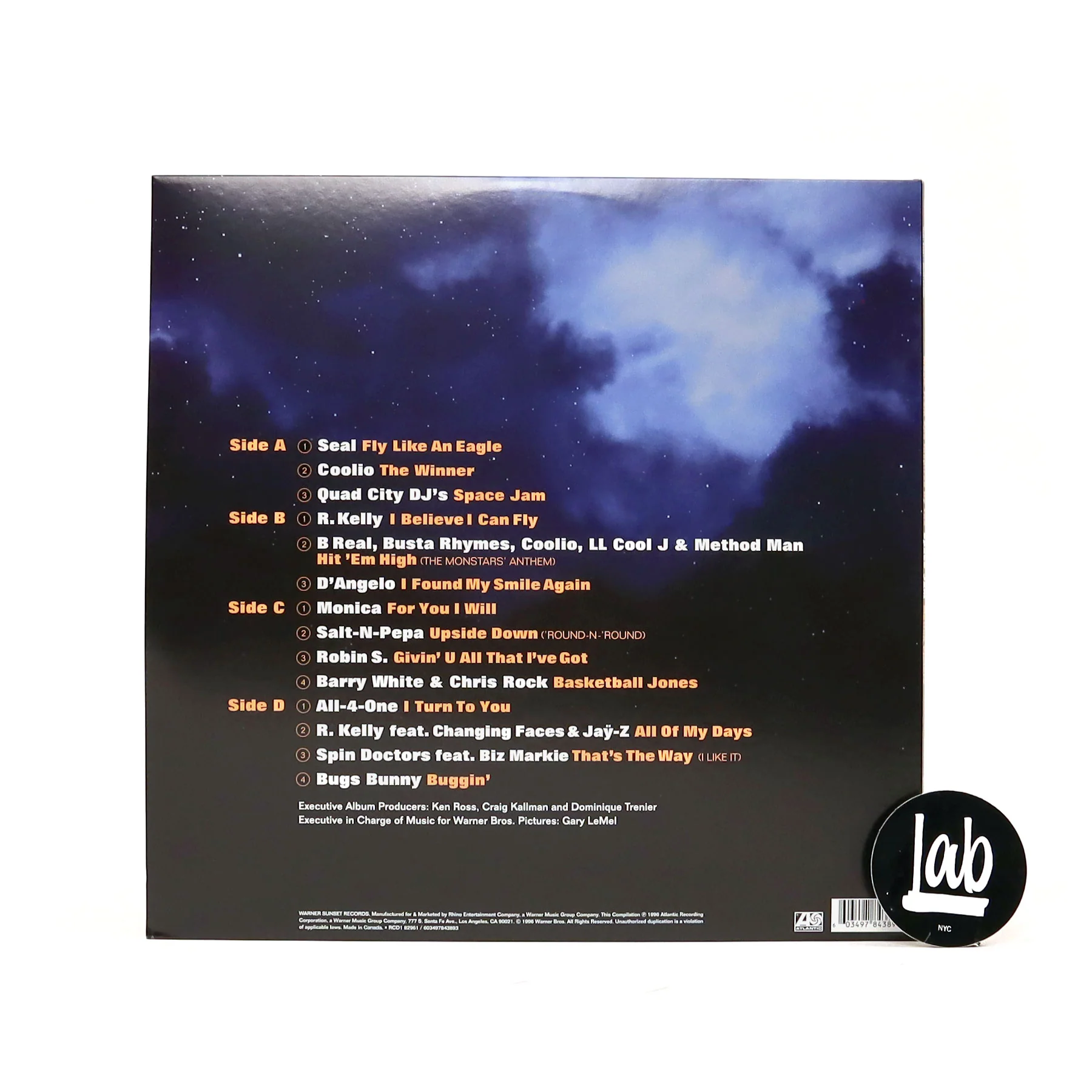 Space Jam: Space Jam Soundtrack (Colored Vinyl) Vinyl 2LP - Image 3
