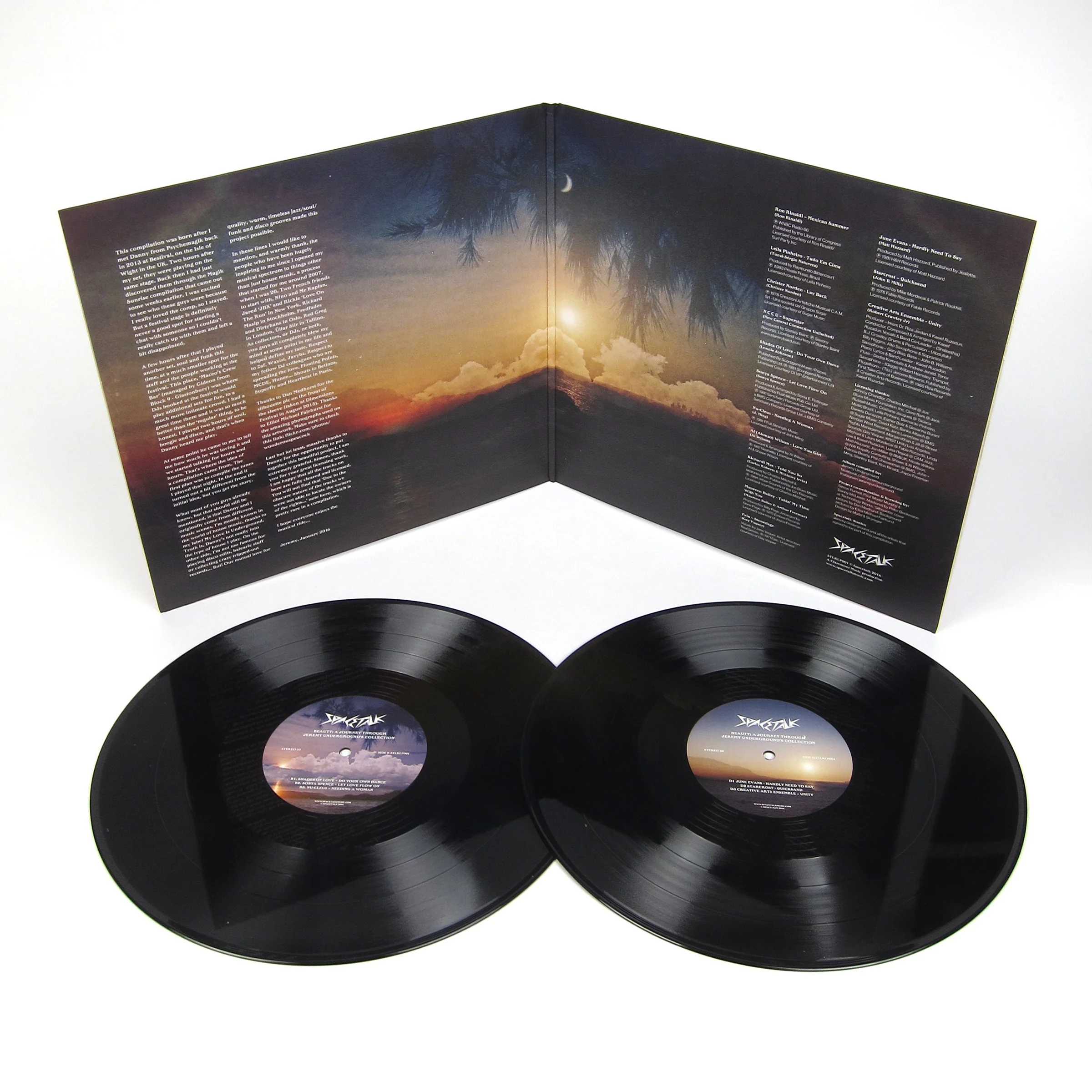Spacetalk Records: Beauty - A Journey Through Jeremy Underground's Collection Vinyl 2LP - Image 2