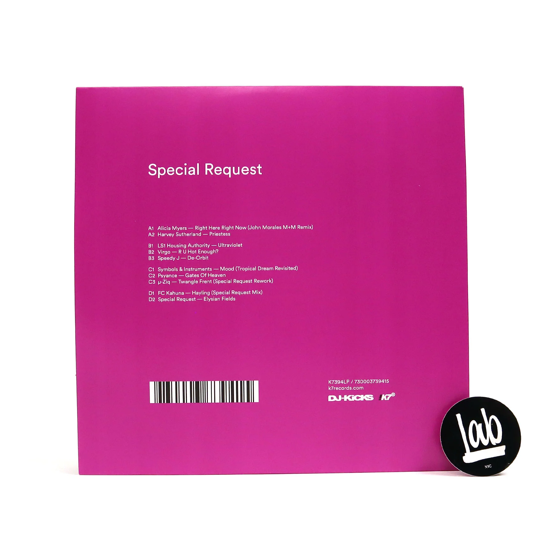 Special Request: DJ-Kicks Vinyl 2LP - Image 3
