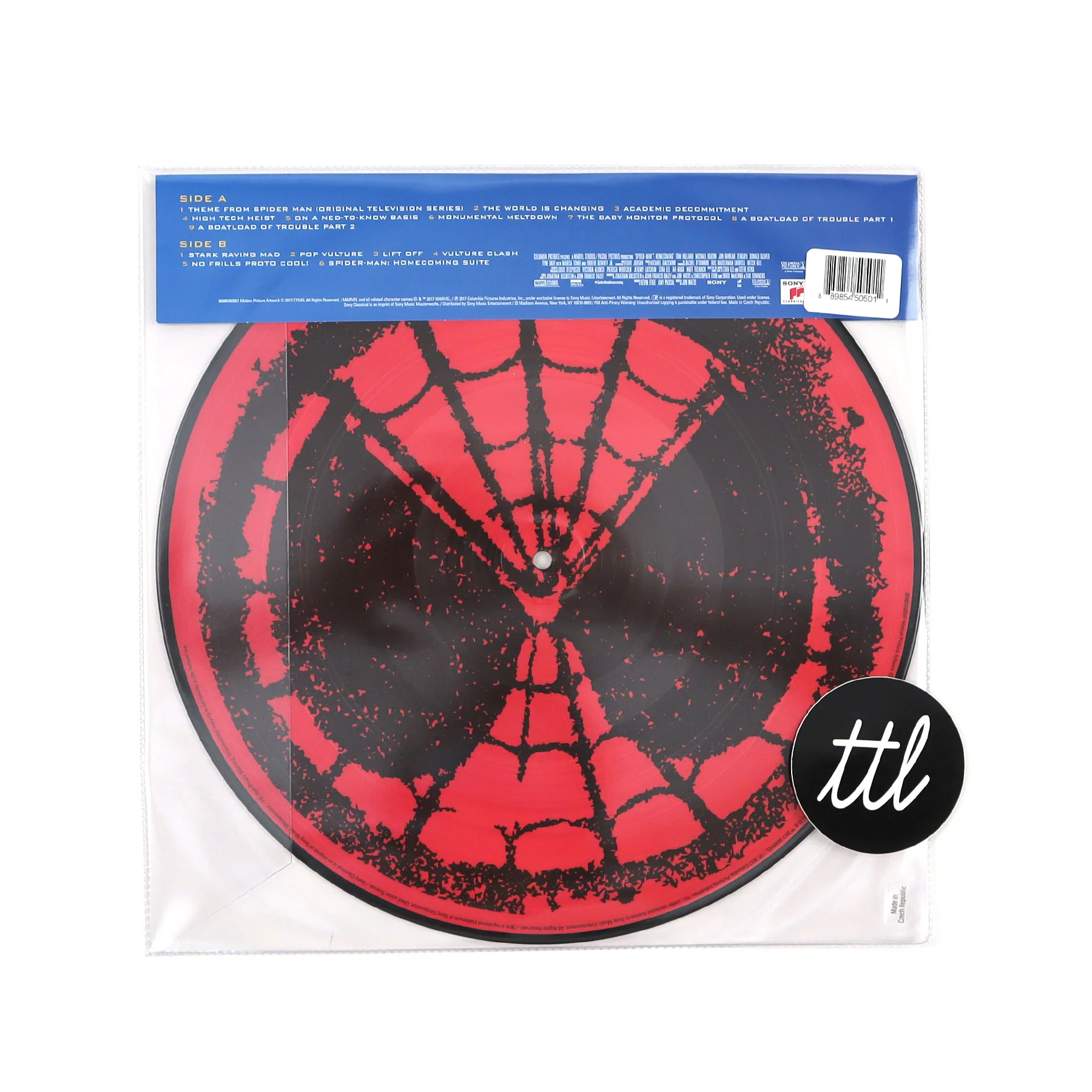 Spider-Man: Homecoming Soundtrack (Pic Disc) Vinyl LP - Image 2