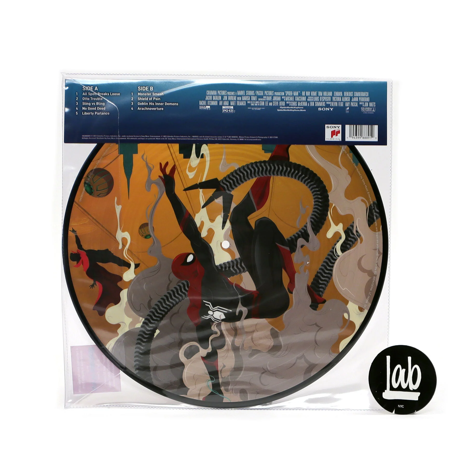 Spider-Man: No Way Home Original Soundtrack (Picture Disc) Vinyl LP - Image 3