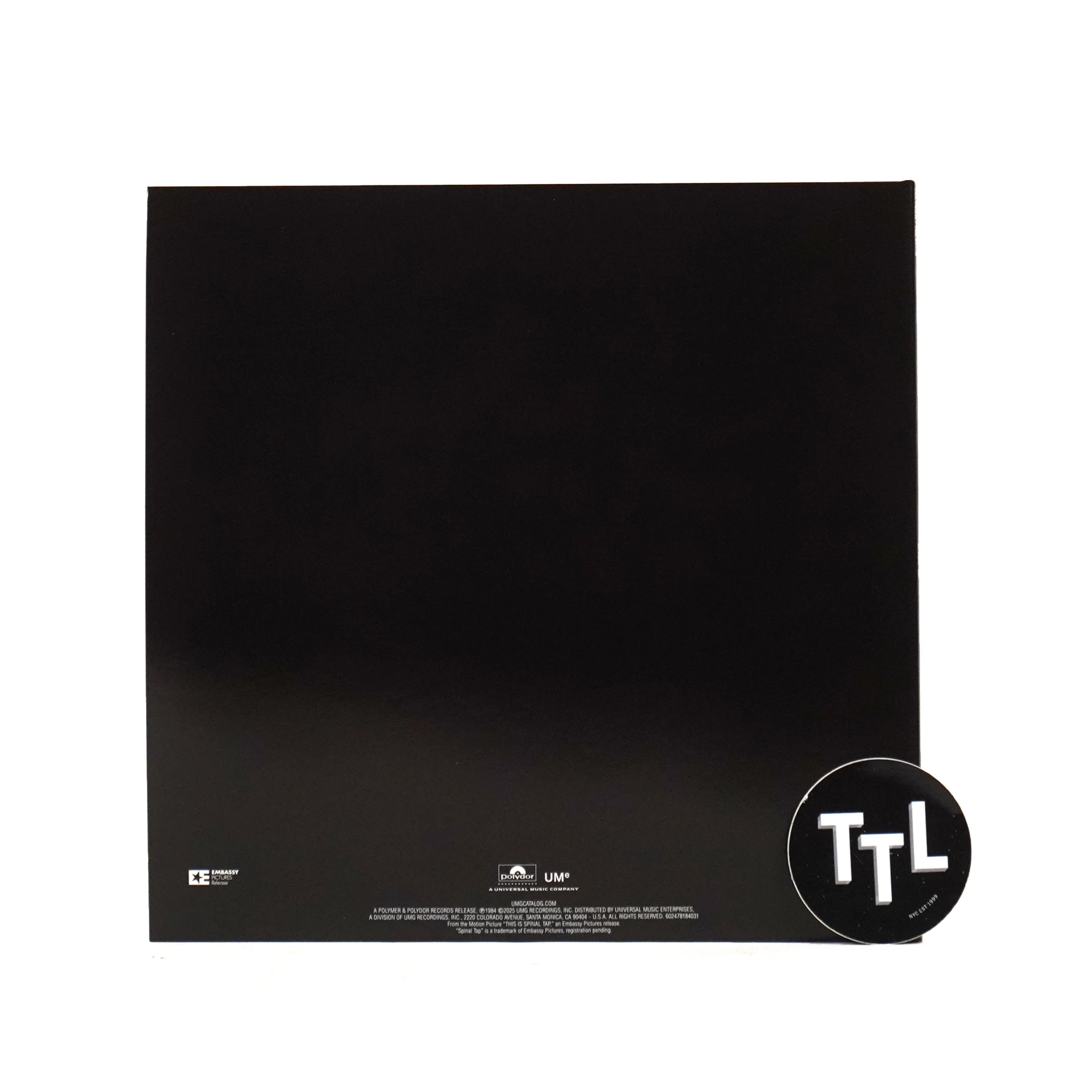 Spinal Tap: This Is Spinal Tap Soundtrack Vinyl LP - Image 3