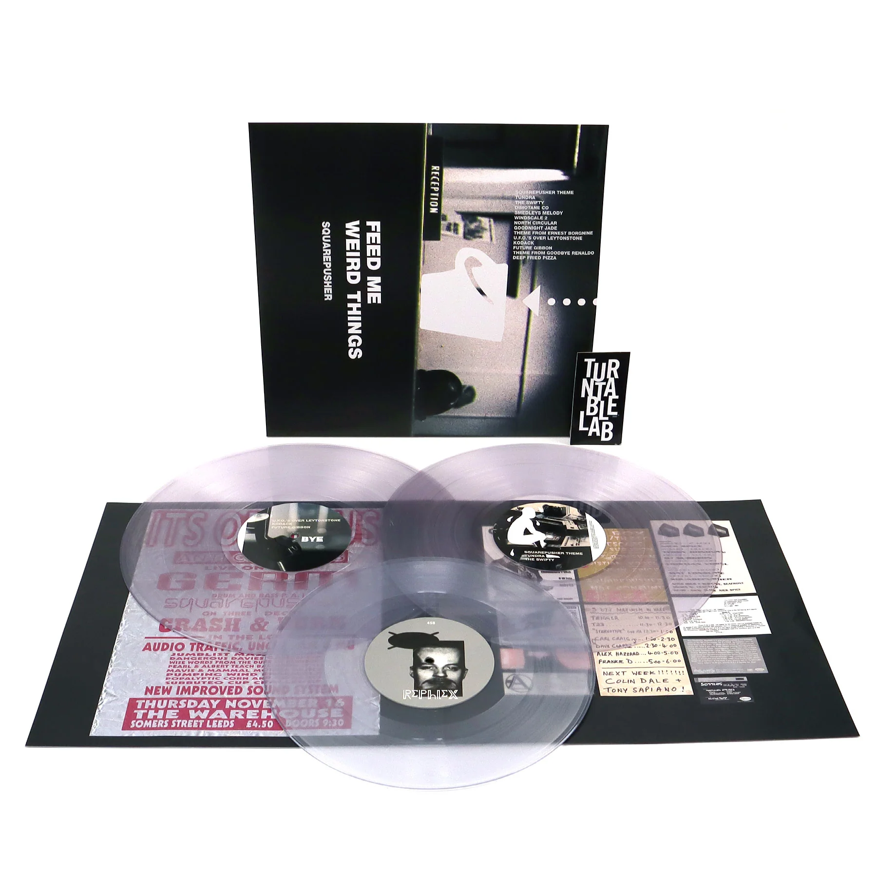Squarepusher: Feed Me Weird Things (Colored Vinyl) Vinyl 2LP+10" - Image 2