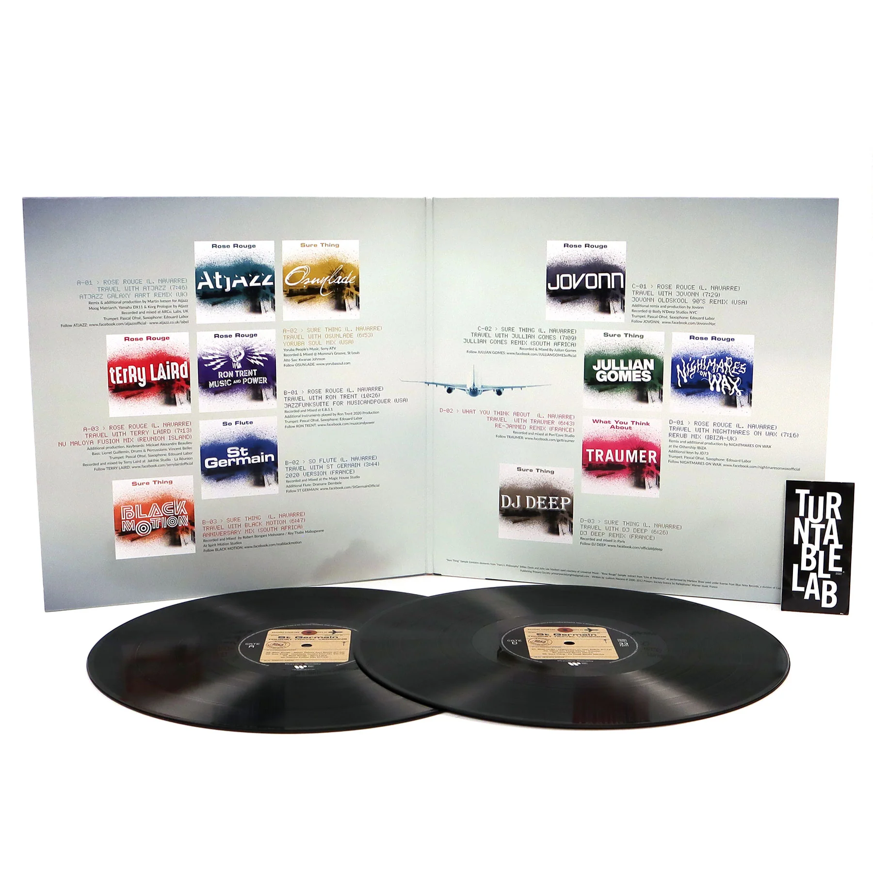 St Germain: Tourist - 20th Anniversary Travel Versions Vinyl 2LP - Image 2