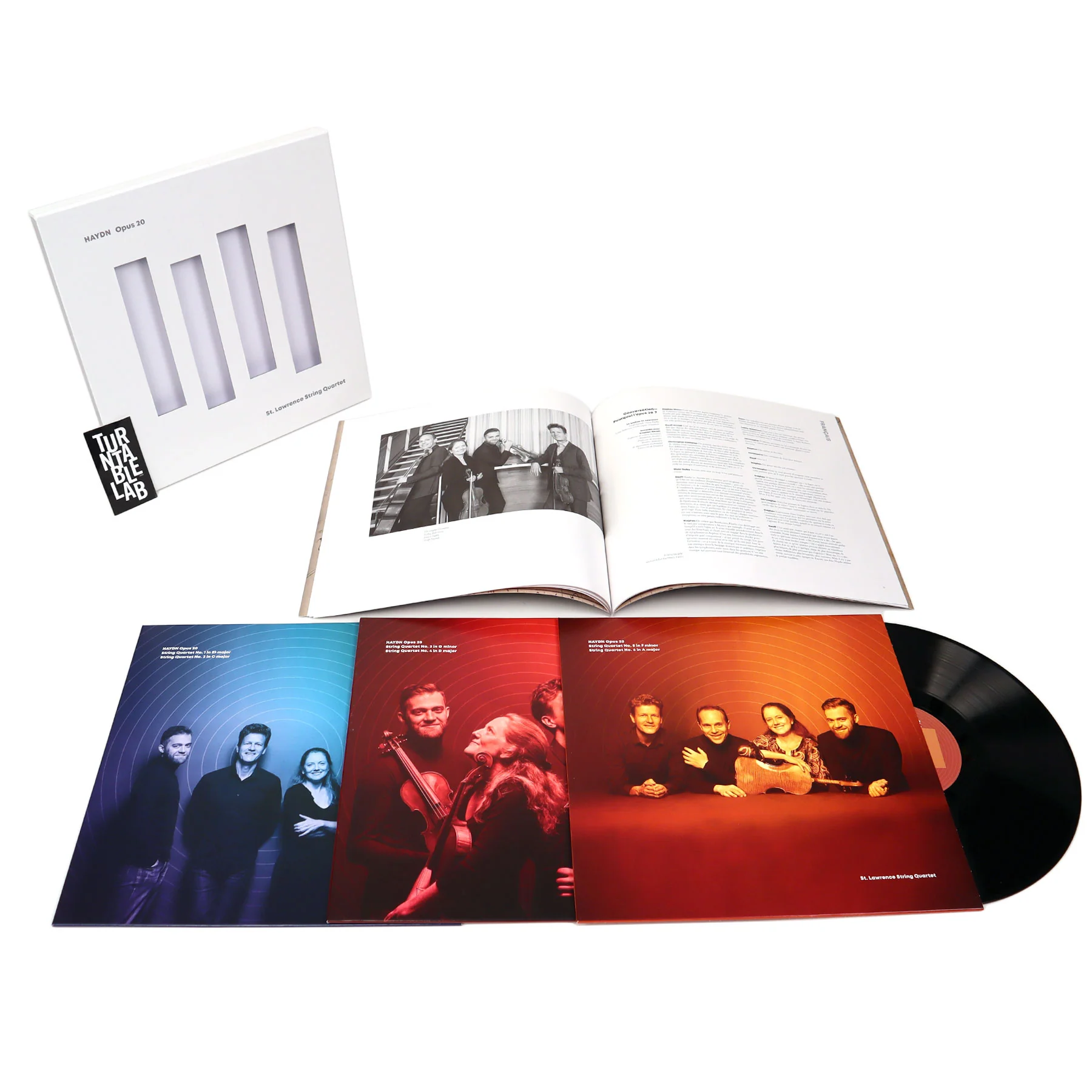 St. Lawrence String Quartet: Haydn Opus 20 (180g) Vinyl 3LP - Image 2