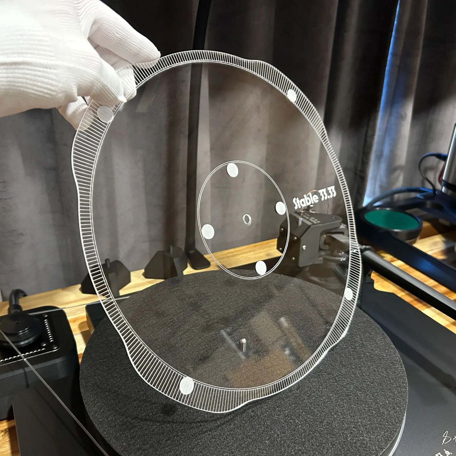 Stable 33.33: Turntable Platter Dust Cover - Image 2