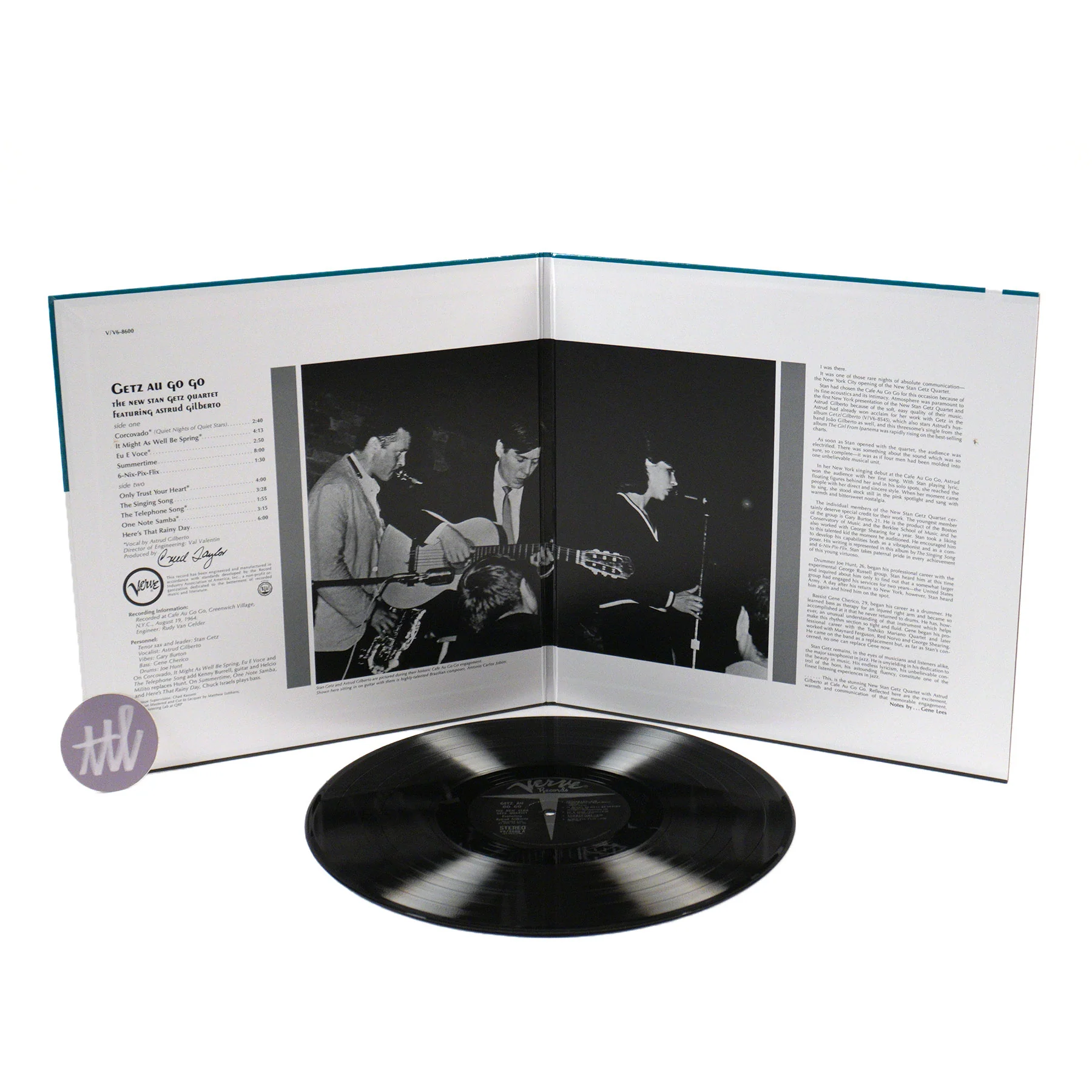 Stan Getz: Getz Au Go Go feat. Astrud Gilberto (Acoustic Sounds 180g) Vinyl LP - Image 2