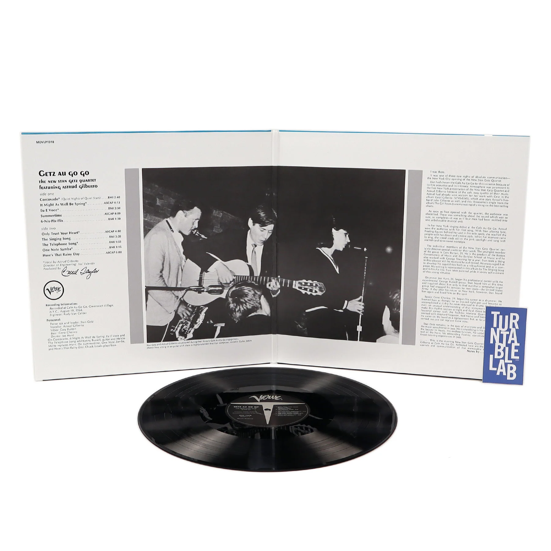 Stan Getz: Getz Au Go Go feat. Astrud Gilberto (Music On Vinyl 180g) Vinyl LP - Image 2