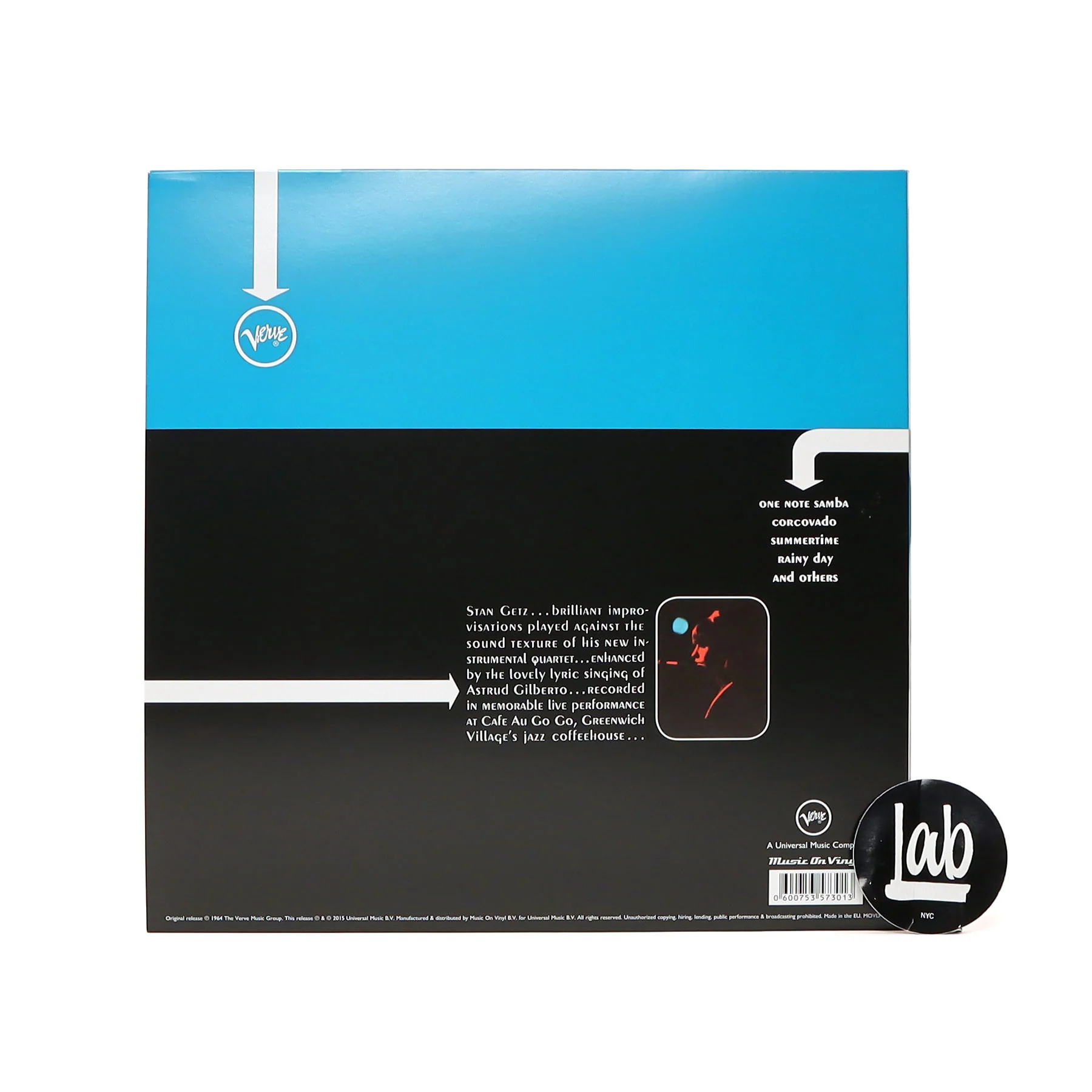Stan Getz: Getz Au Go Go feat. Astrud Gilberto (Music On Vinyl 180g) Vinyl LP - Image 3