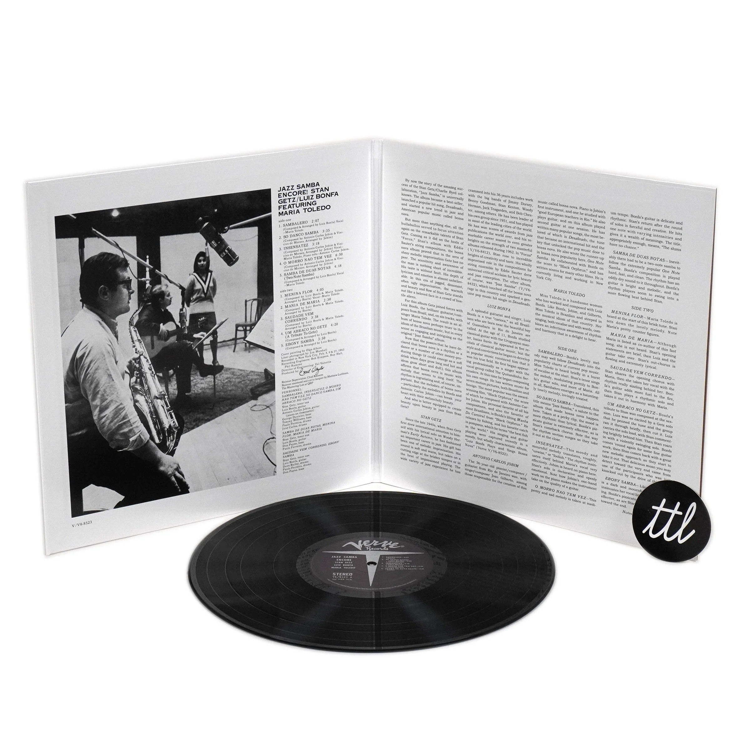 Stan Getz: Jazz Samba Encore! (Acoustic Sounds 180g) Vinyl LP - Image 2