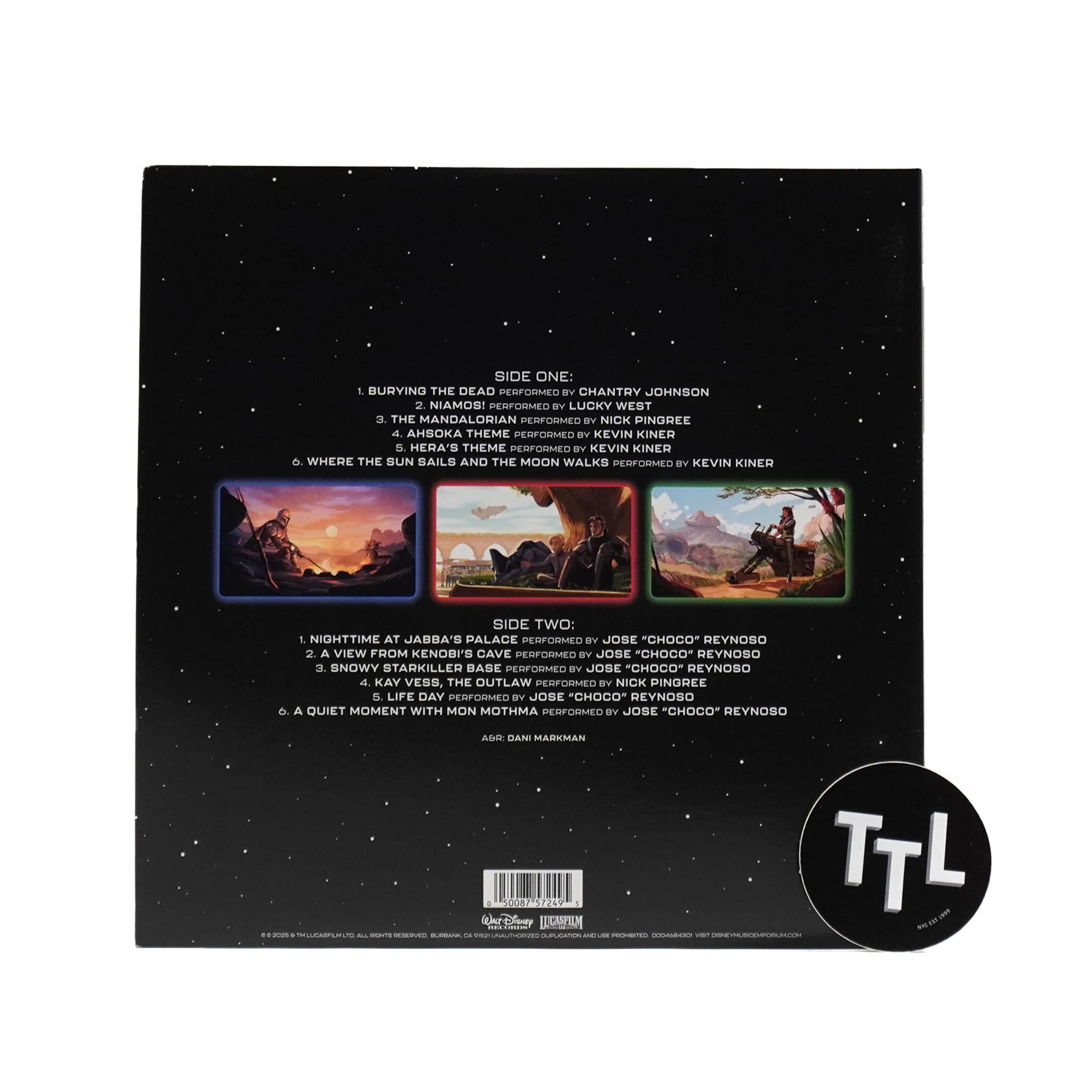 Star Wars Lofi: Music From Vol.1-3 (Colored Vinyl) Vinyl 2LP - Image 3