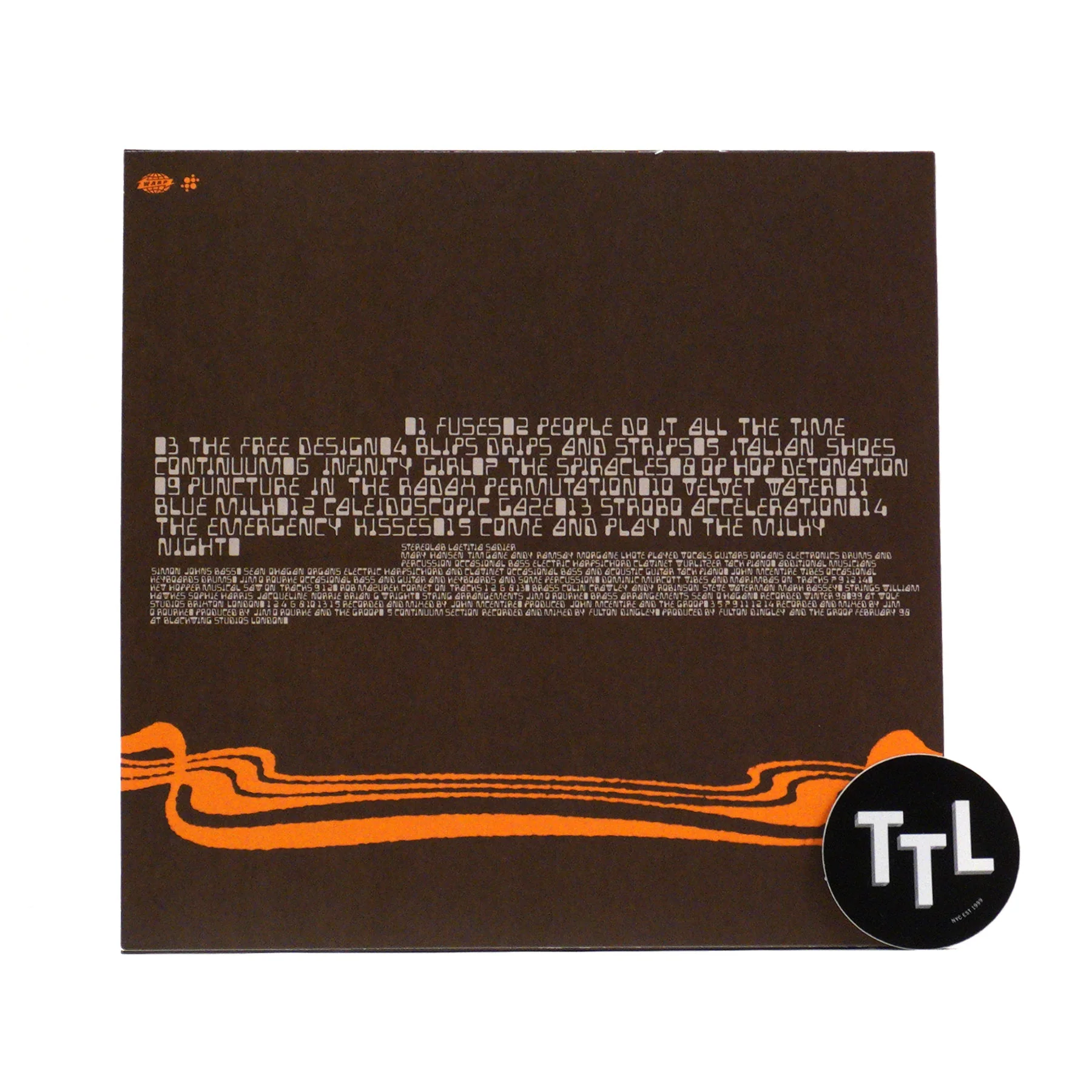 Stereolab: Cobra And Phases Group Play Voltage In The Milky Night Vinyl 2LP - Image 3