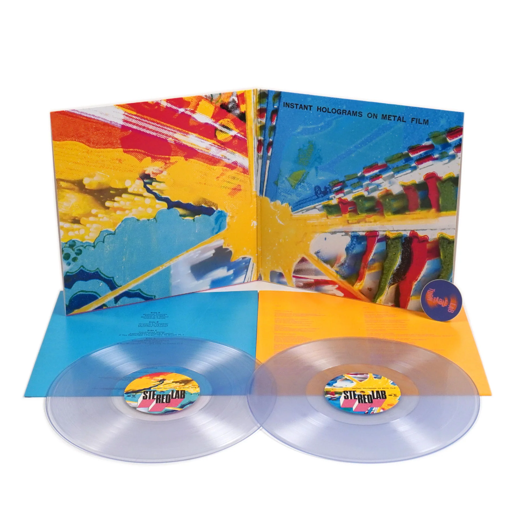 Stereolab: Instant Holograms On Metal Film (Indie Exclusive Colored Vinyl) Vinyl 2LP - Image 2