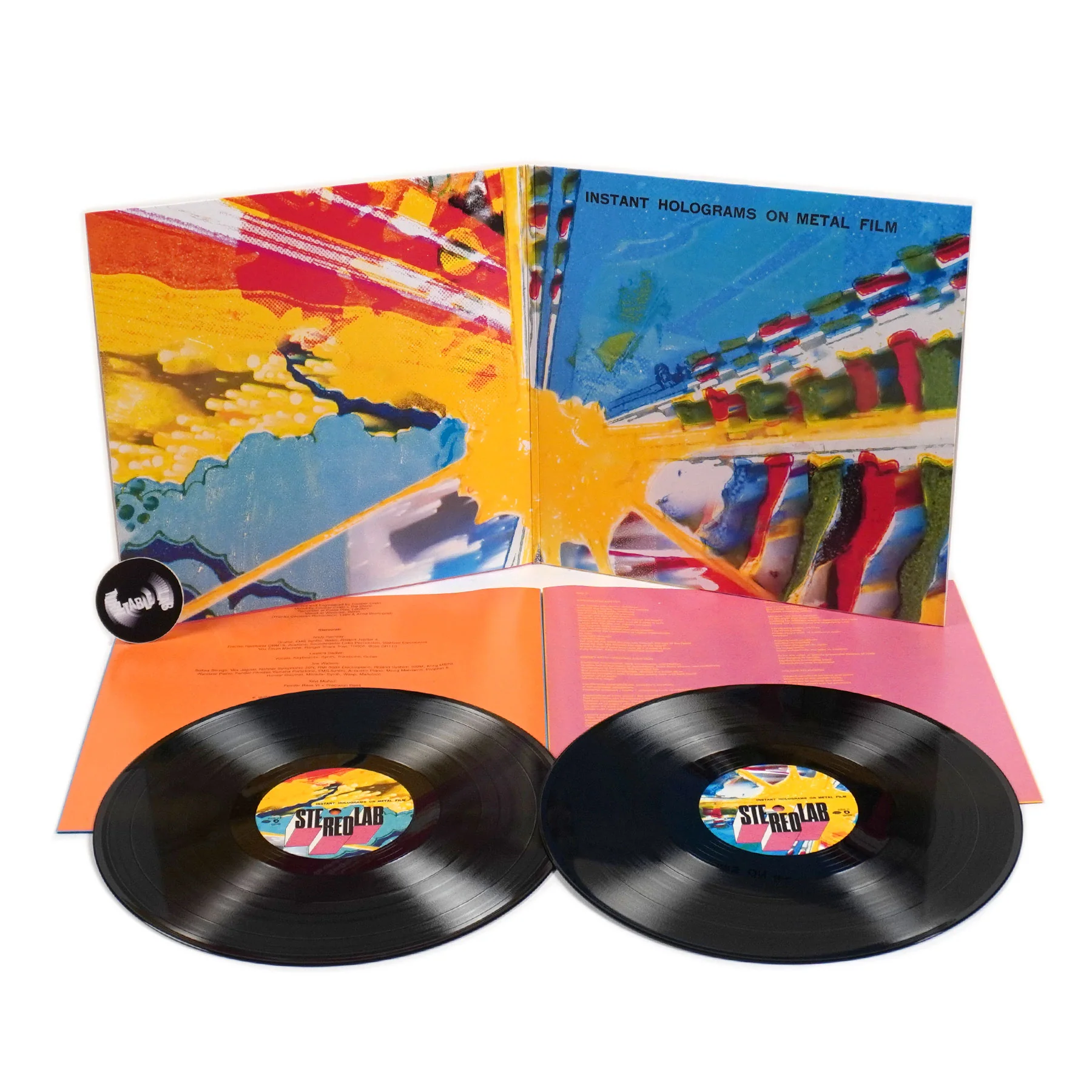 Stereolab: Instant Holograms On Metal Film Vinyl 2LP - Image 2