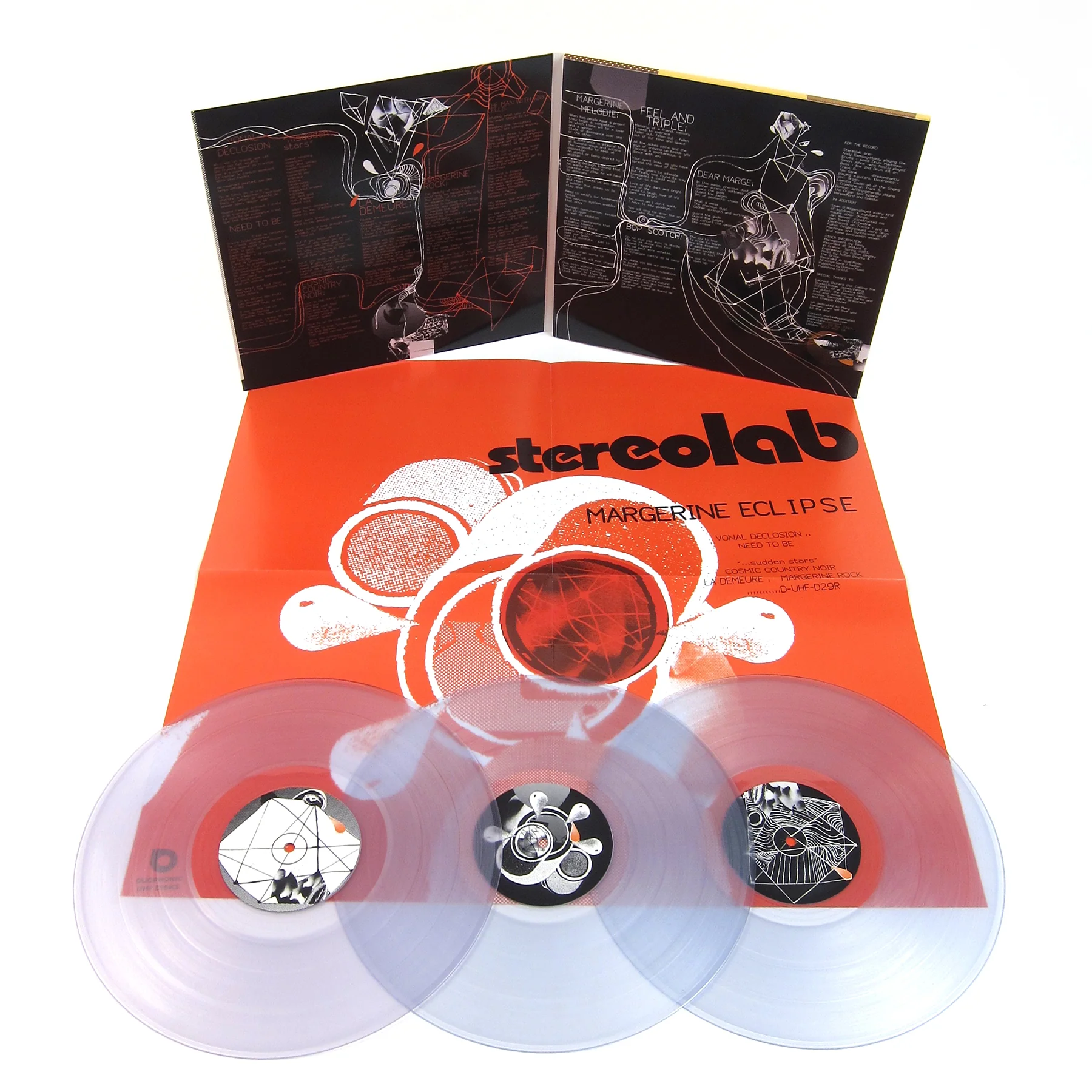 Stereolab: Margerine Eclipse (Colored Vinyl) Vinyl 3LP - Image 3