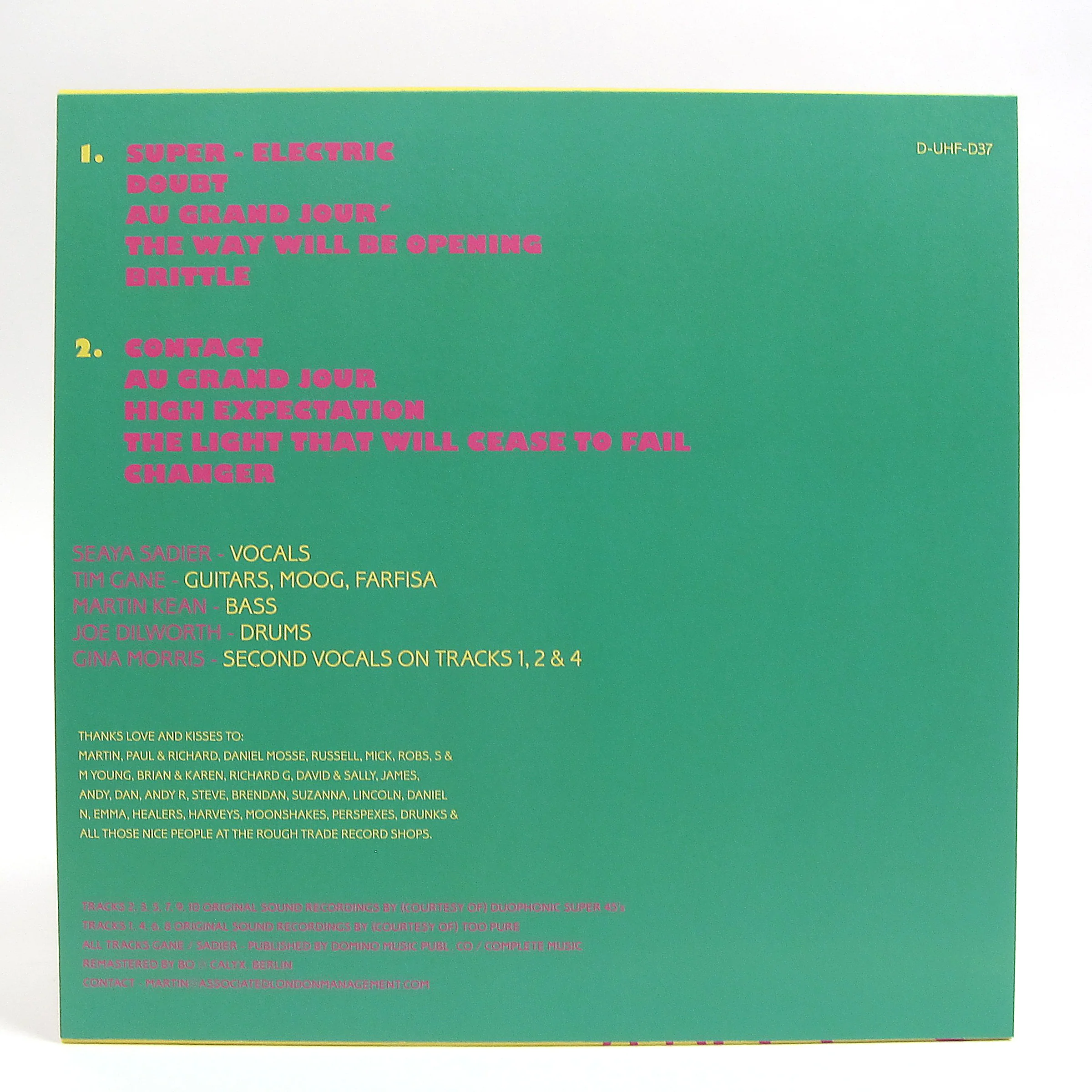 Stereolab: Switched On Vol.1 (Colored Vinyl) Vinyl LP - Image 2