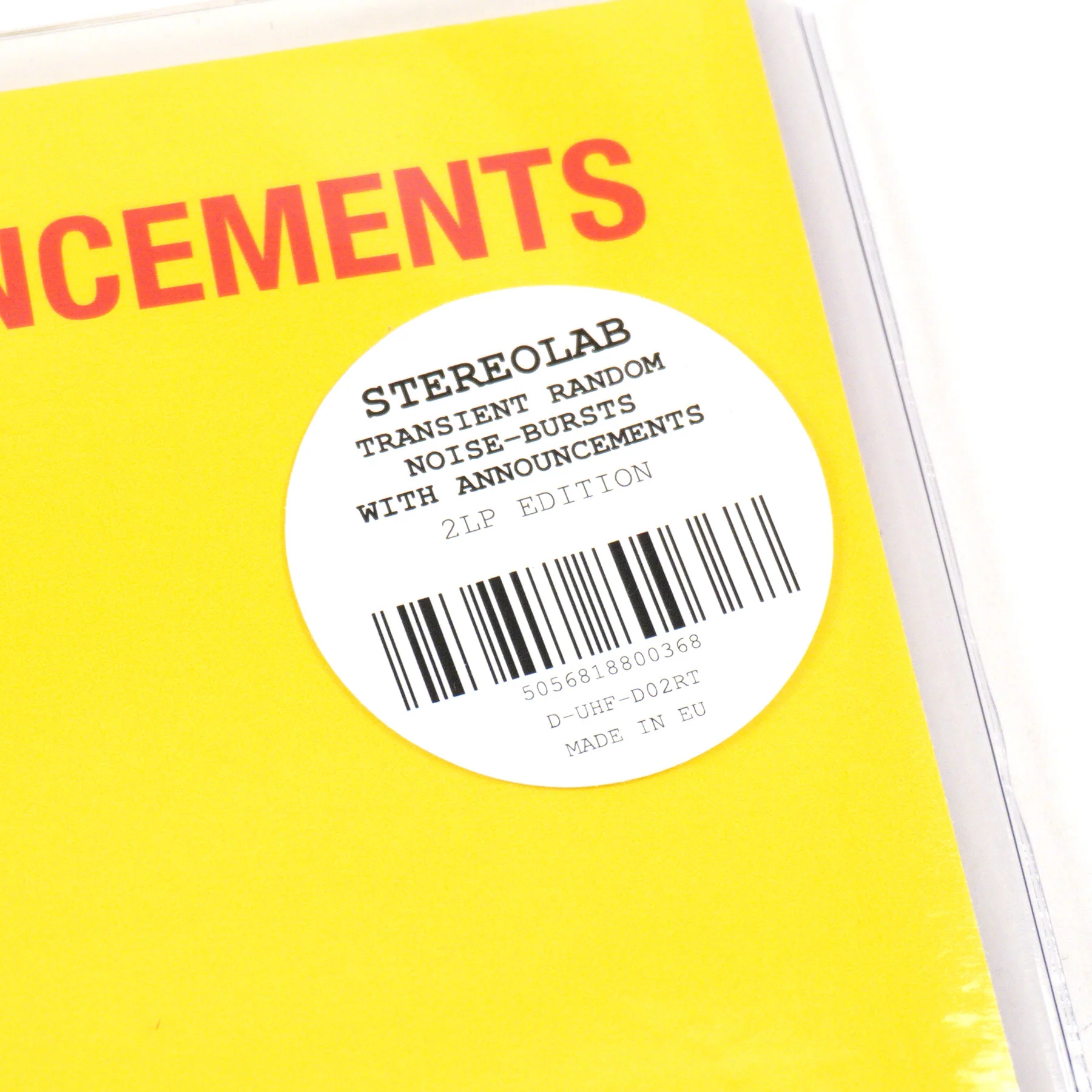 Stereolab: Transient Random-Noise Bursts With Announcements Vinyl 2LP - Image 4