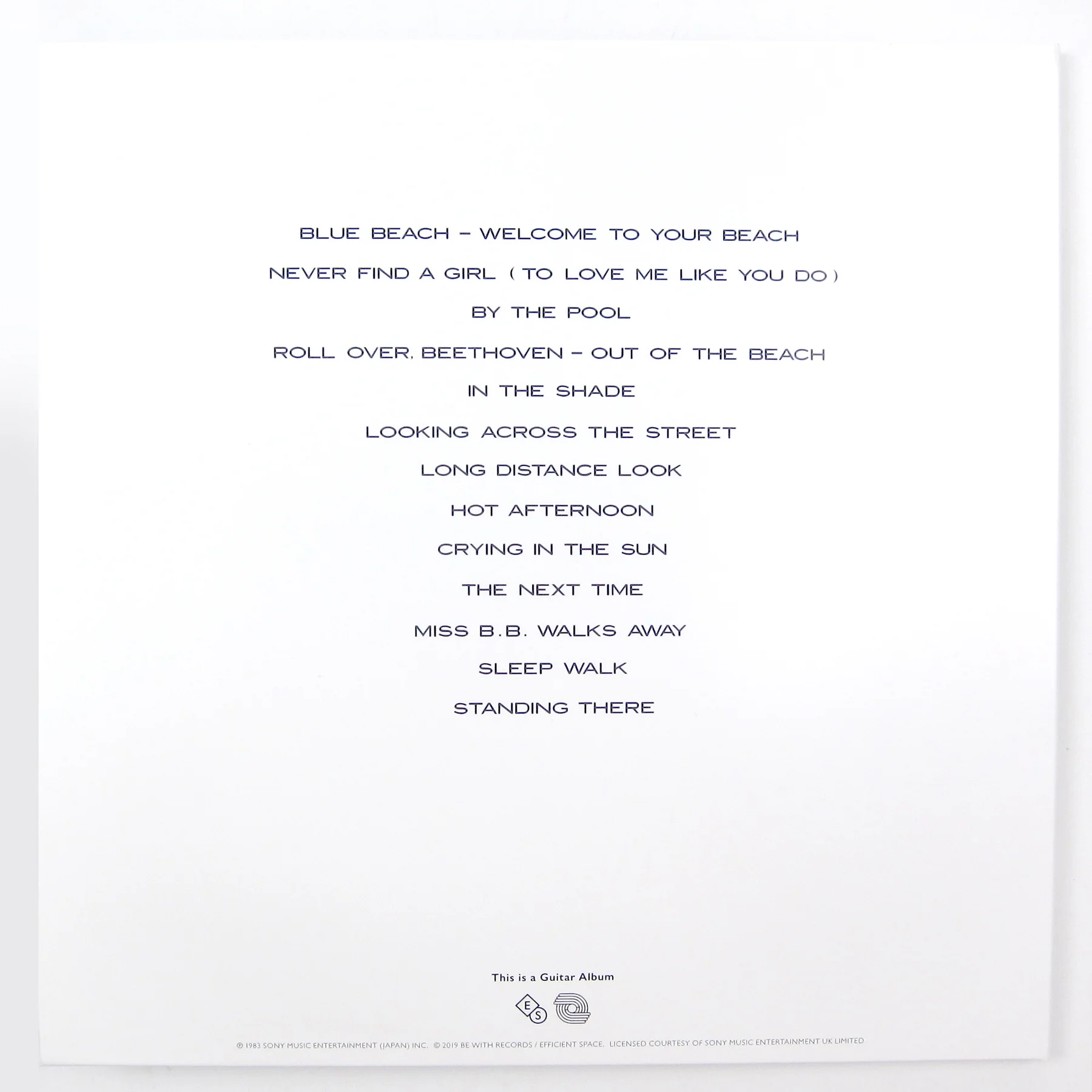 Steve Hiett: Down On The Road By The Beach Vinyl LP - Image 3