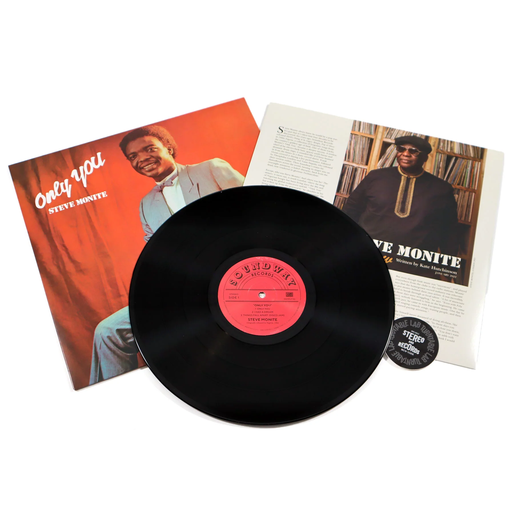 Steve Monite: Only You (180g) Vinyl LP - Image 2