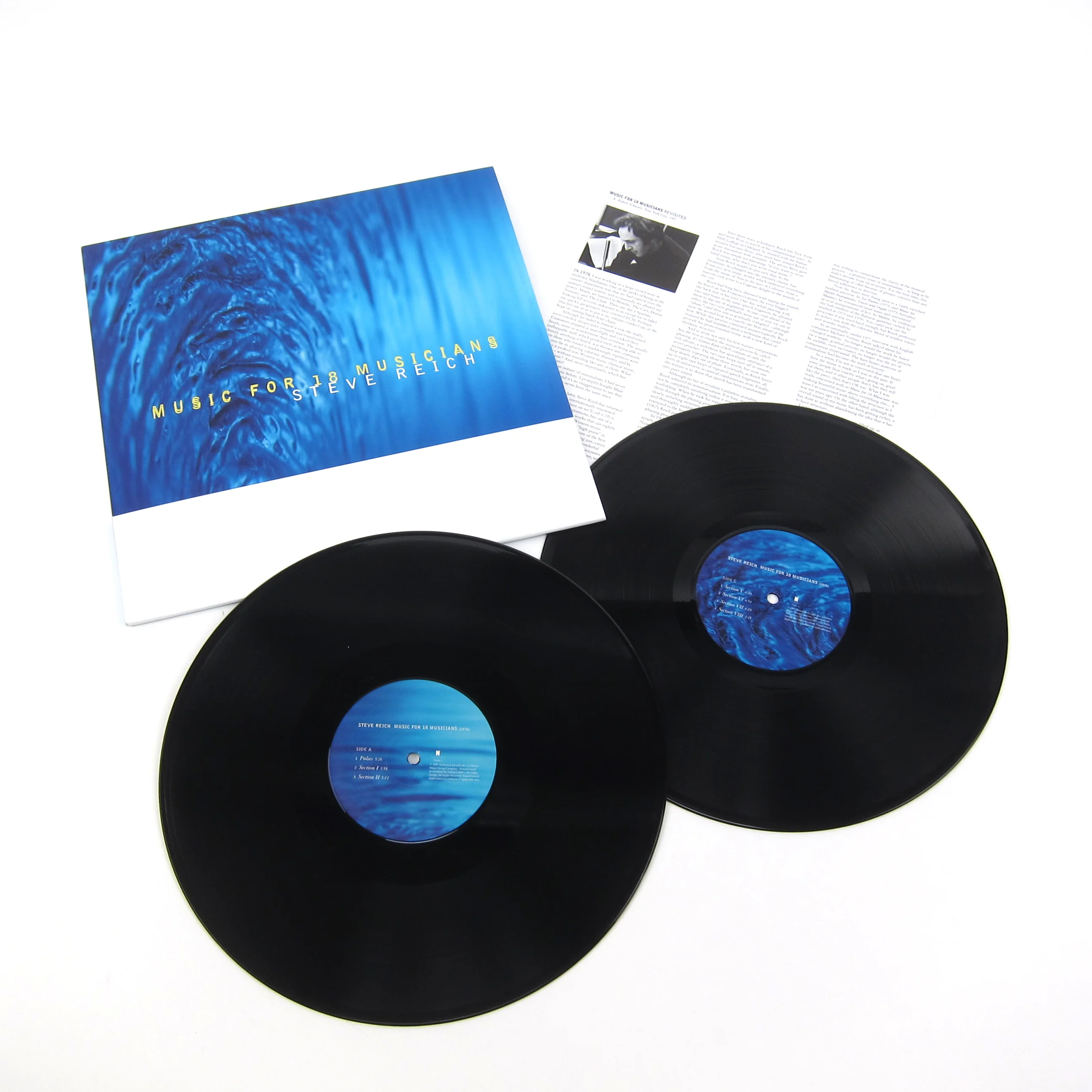 Steve Reich: Music for 18 Musicians Vinyl 2LP - Image 2