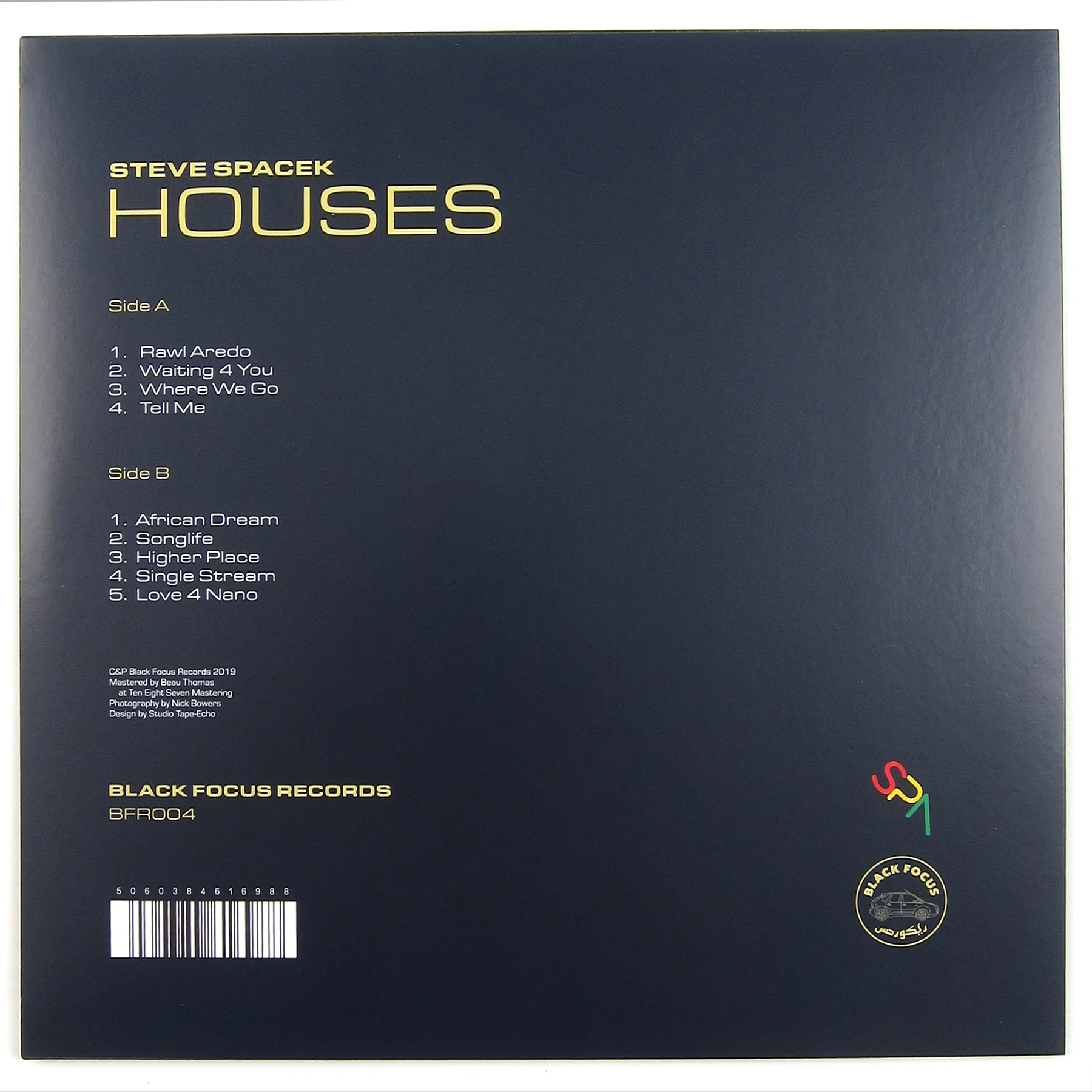 Steve Spacek: Houses (180g) Vinyl LP - Image 3