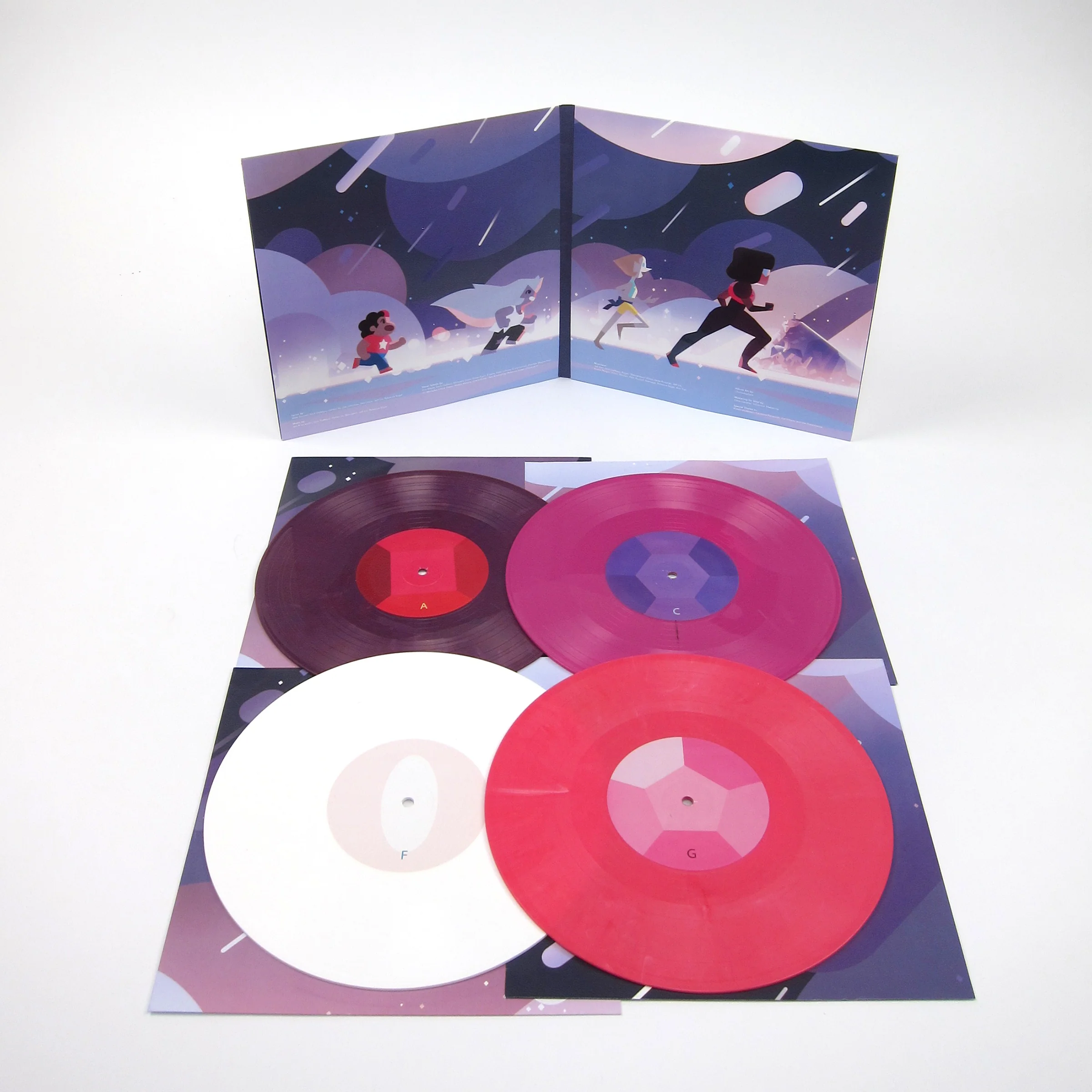 Steven Universe : Soundtrack (Colored Vinyl) Vinyl 4x10" - Image 2
