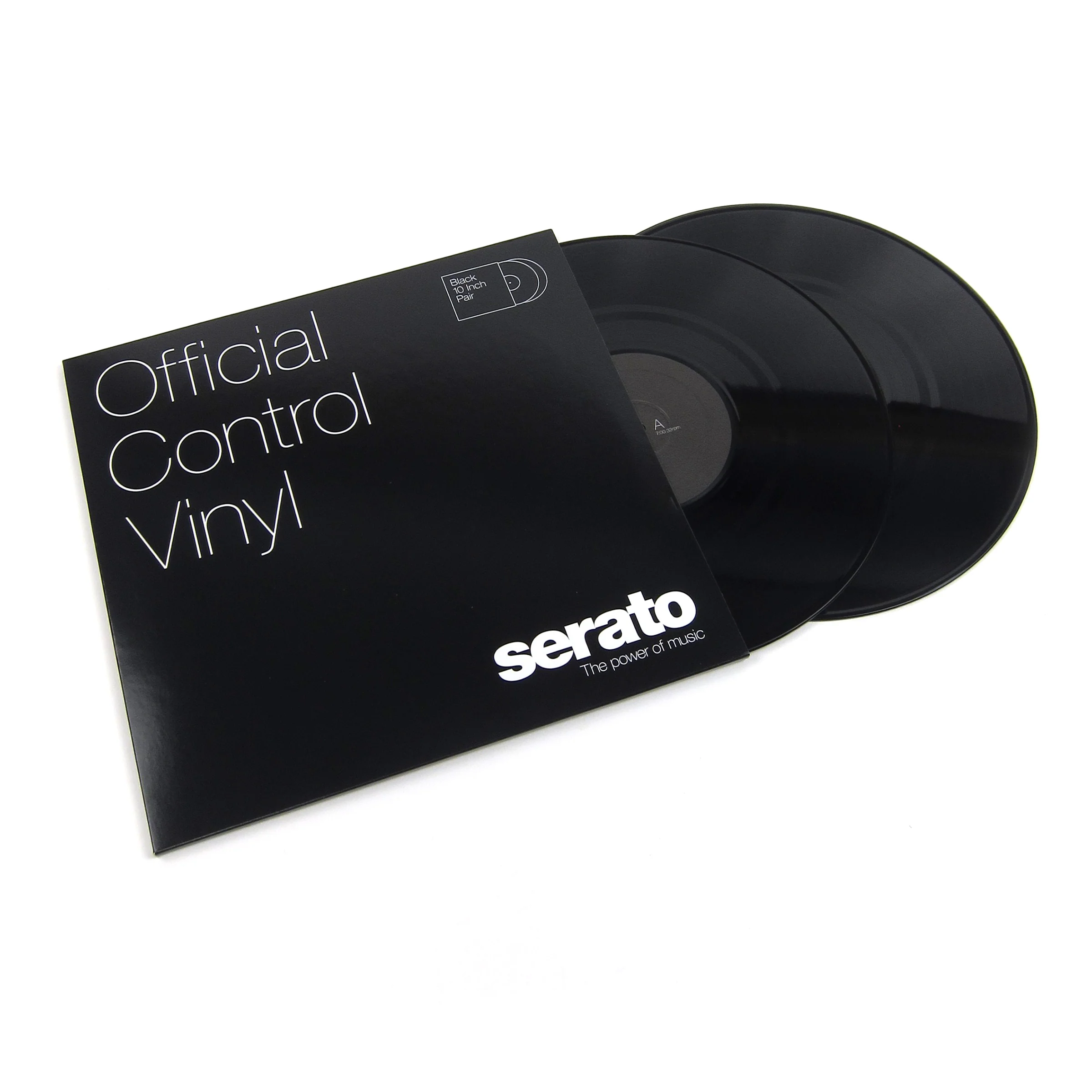 Serato: Control Vinyl 2x10" - Black - Image 3