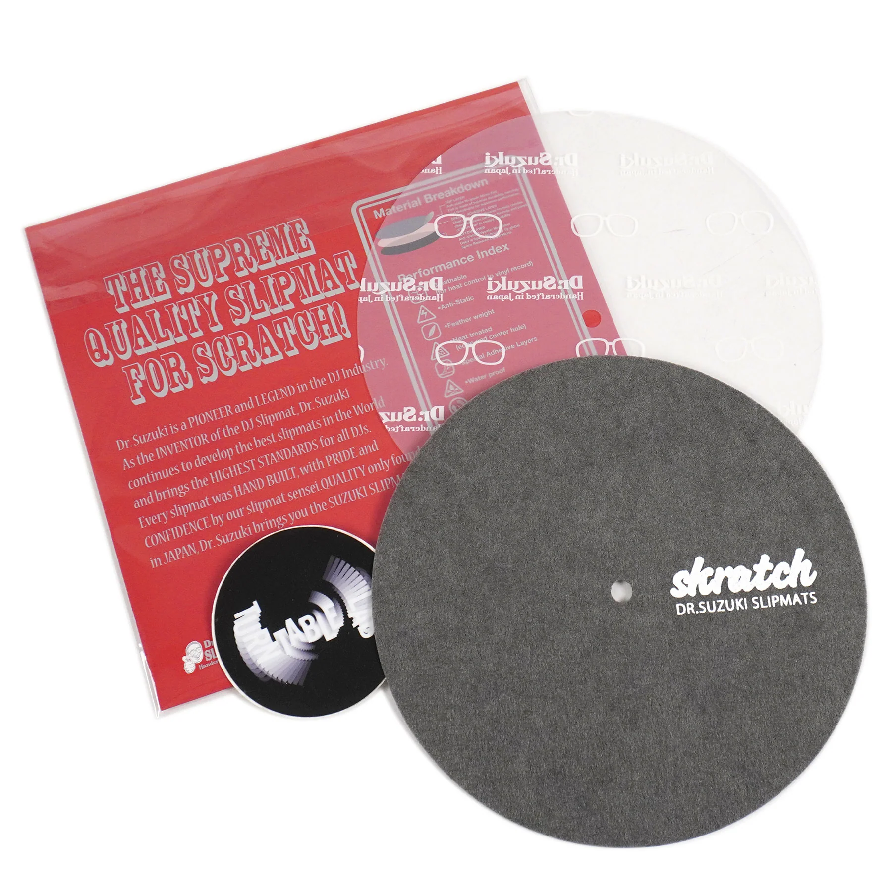 Stokyo: Dr. Suzuki Skratch 7" Slipmat + Slipsheet (Single) - Image 4
