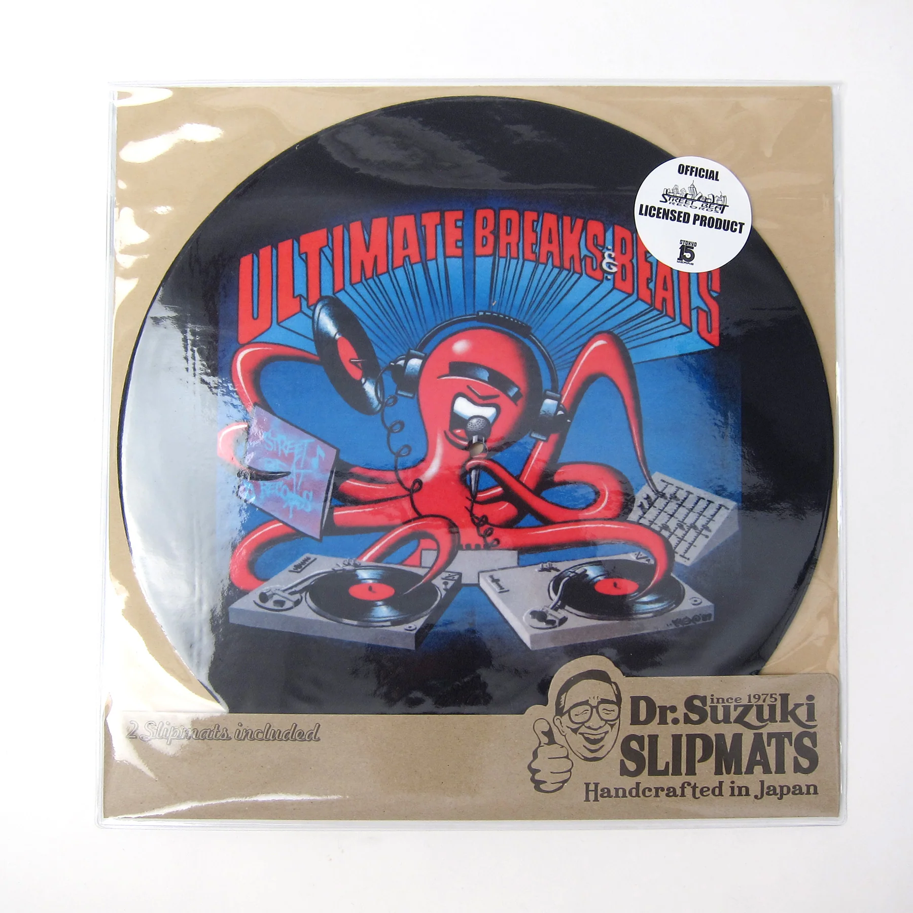 Stokyo: Dr. Suzuki x Street Beat Records (Ultimate Breaks & Beats) 12" Slipmats - Image 2