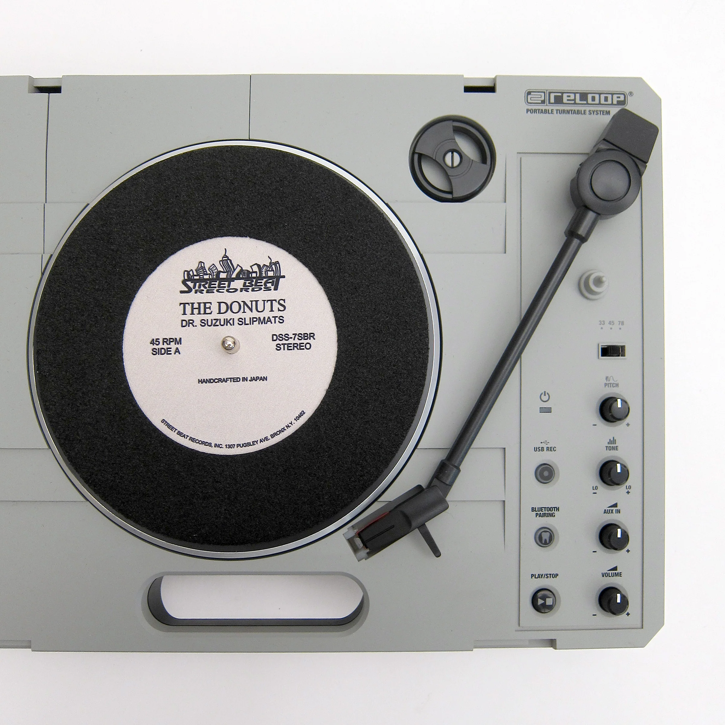 Stokyo: Dr. Suzuki x Street Beat Records - The Donuts 7" Slipmats - Image 3