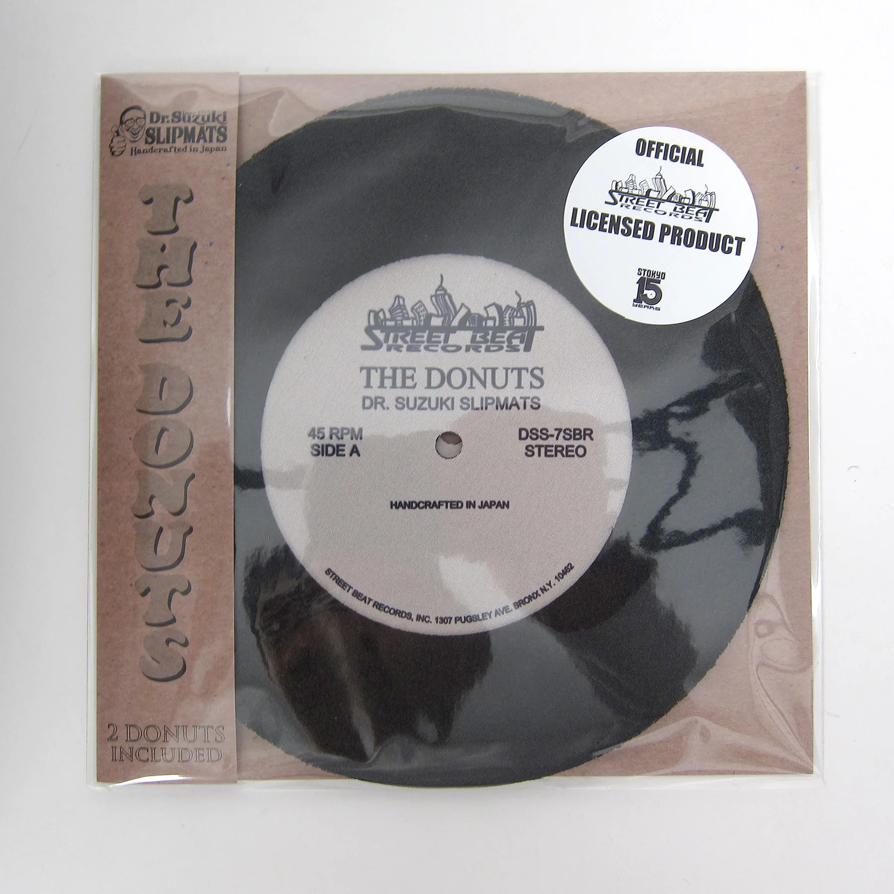 Stokyo: Dr. Suzuki x Street Beat Records - The Donuts 7" Slipmats - Image 4