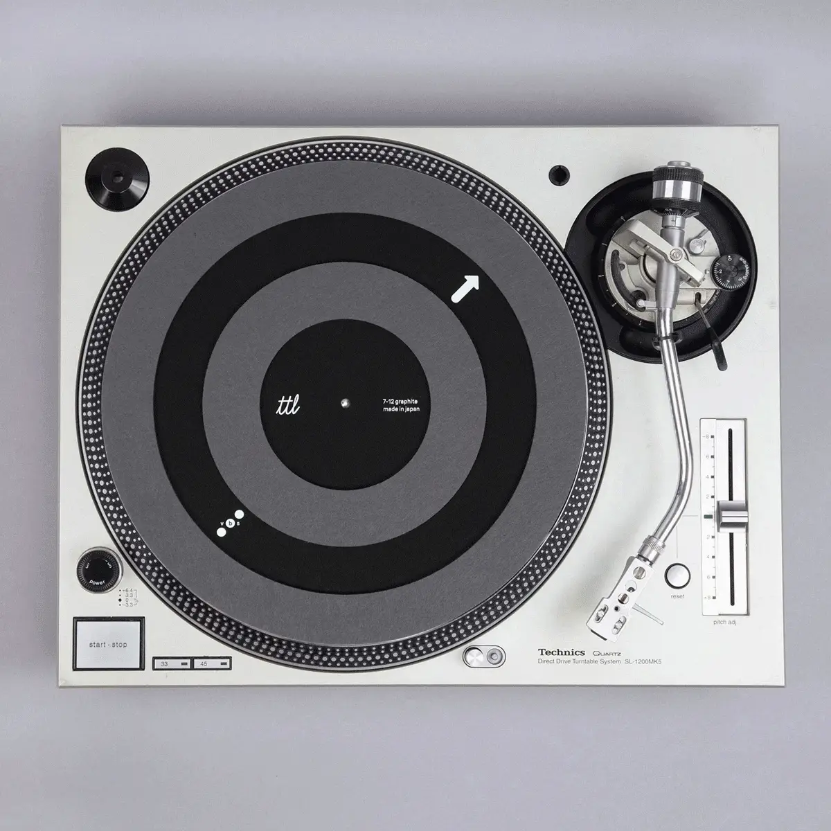 Stokyo: Seven Twelve Graphite Slipmat - Turntable Lab Edition (Single) - Image 2