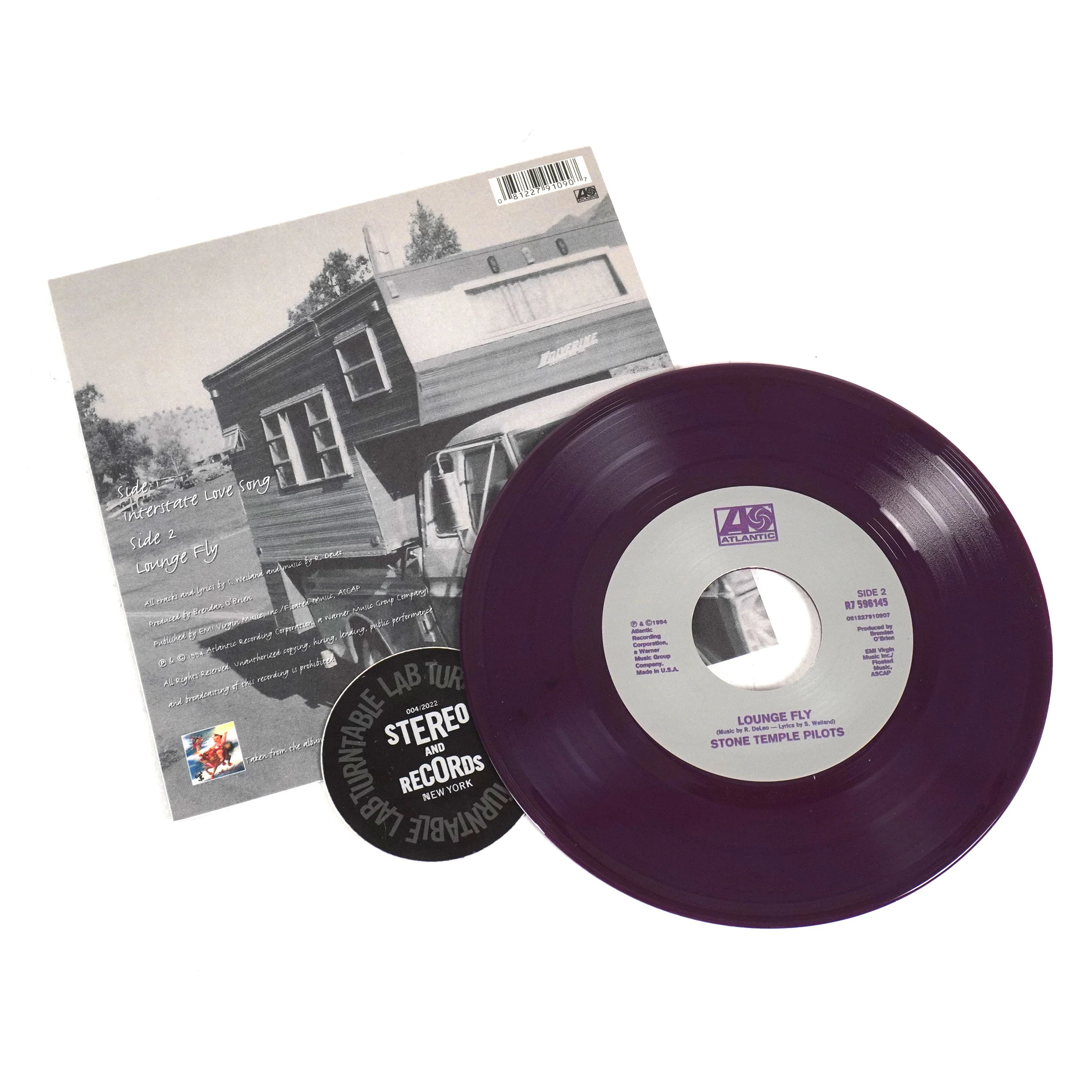 Stone Temple Pilots: Interstate Love Song (Colored Vinyl) Vinyl 7" - LIMIT 2 PER CUSTOMER - Image 2