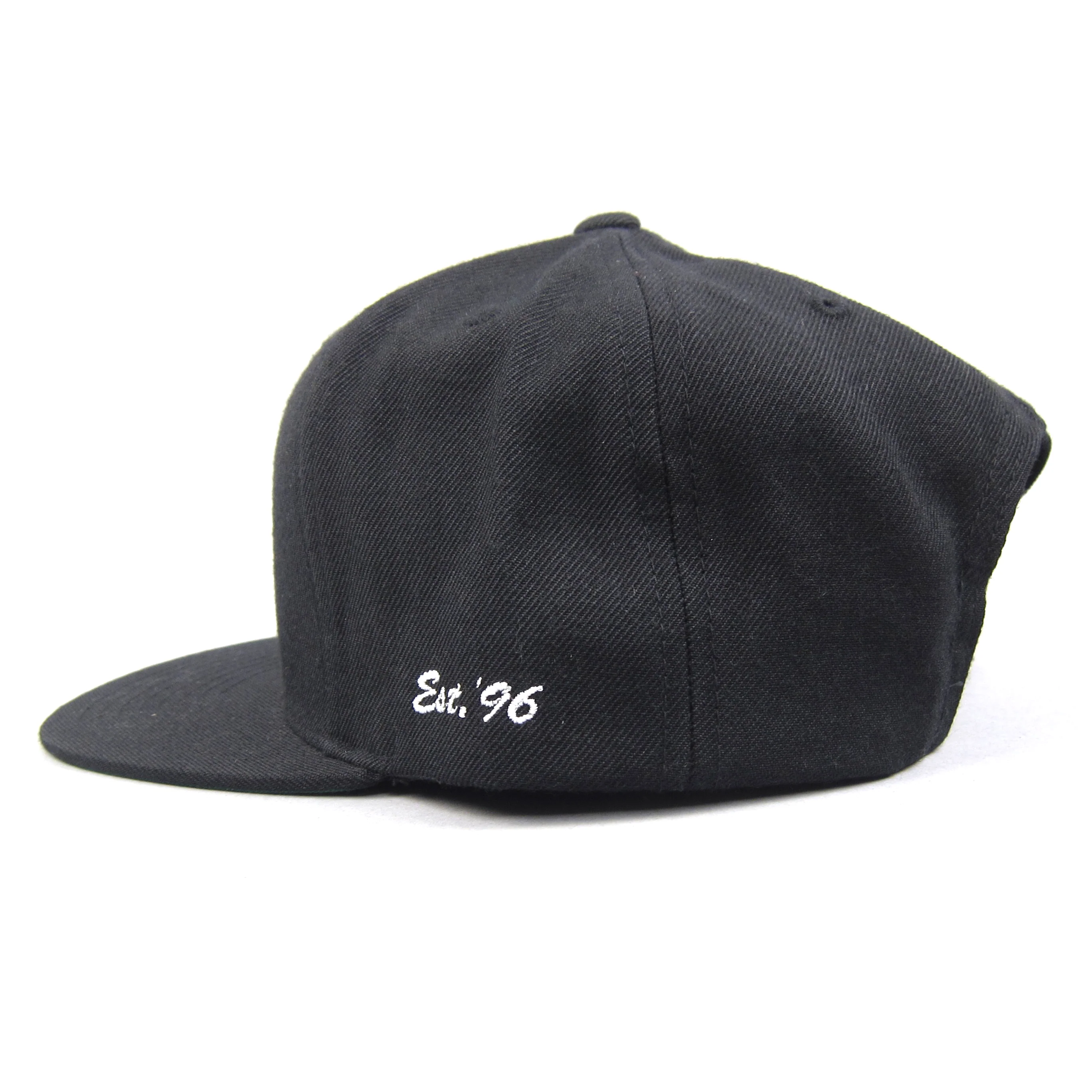 Stones Throw: Logo Snapback - Black - Image 2